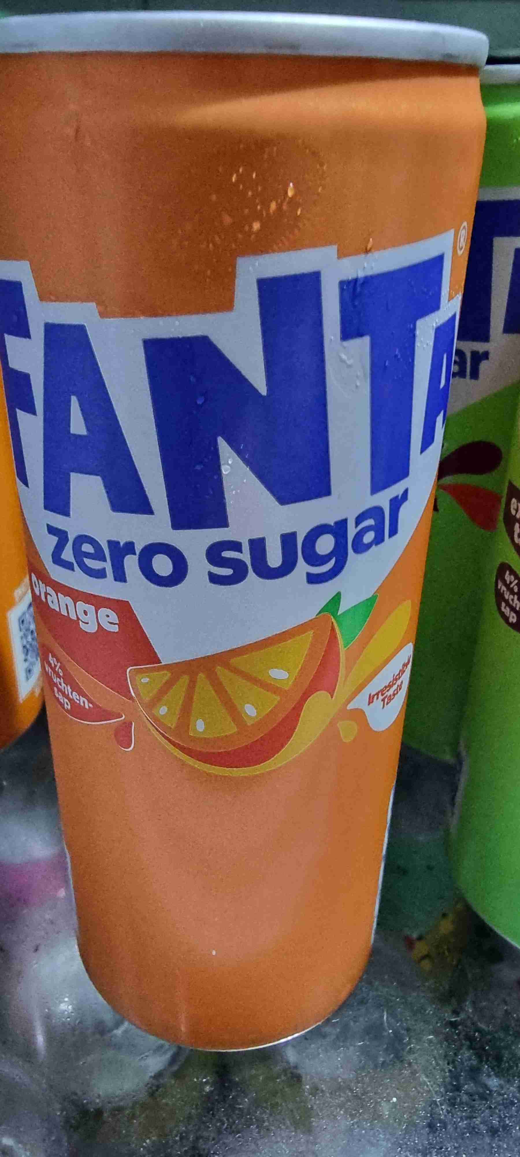 Fanta orange zero 250ml