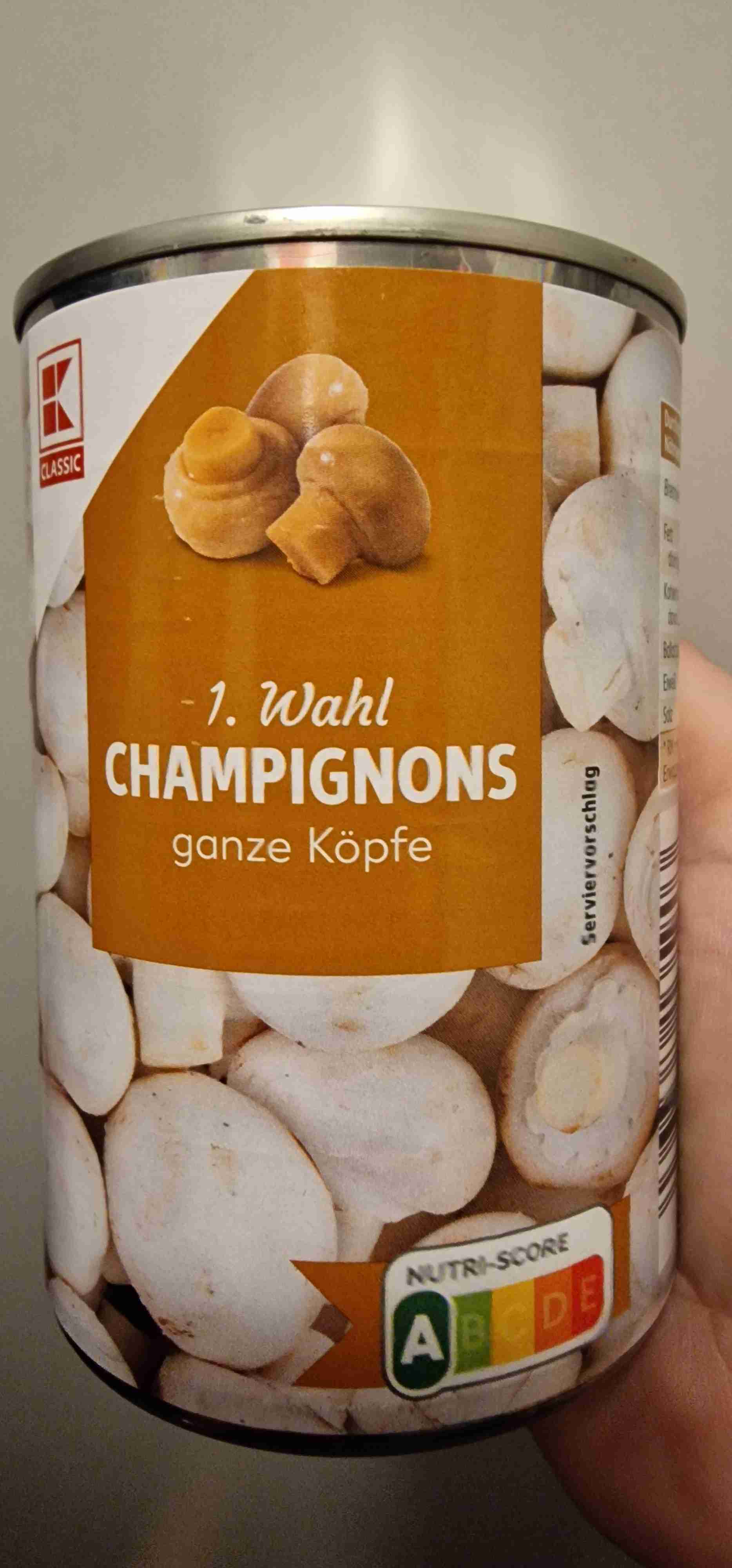Champignons 1. Wahl ganze Köpfe