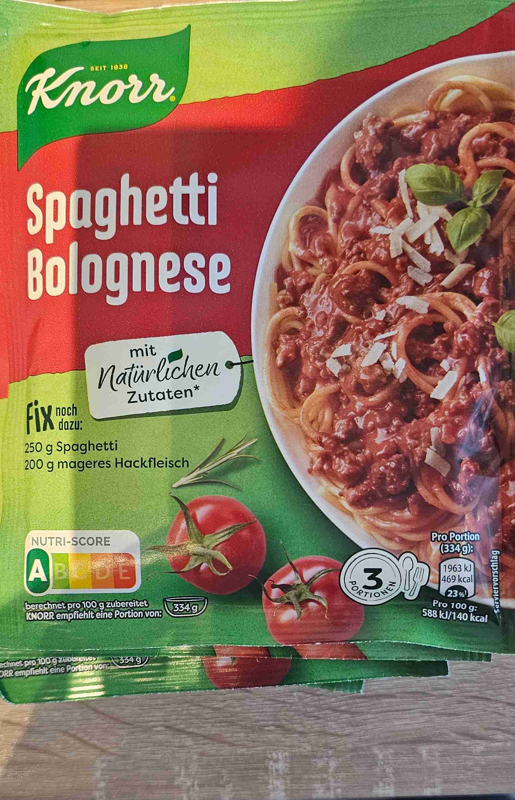 Spaghetti Bolongnese