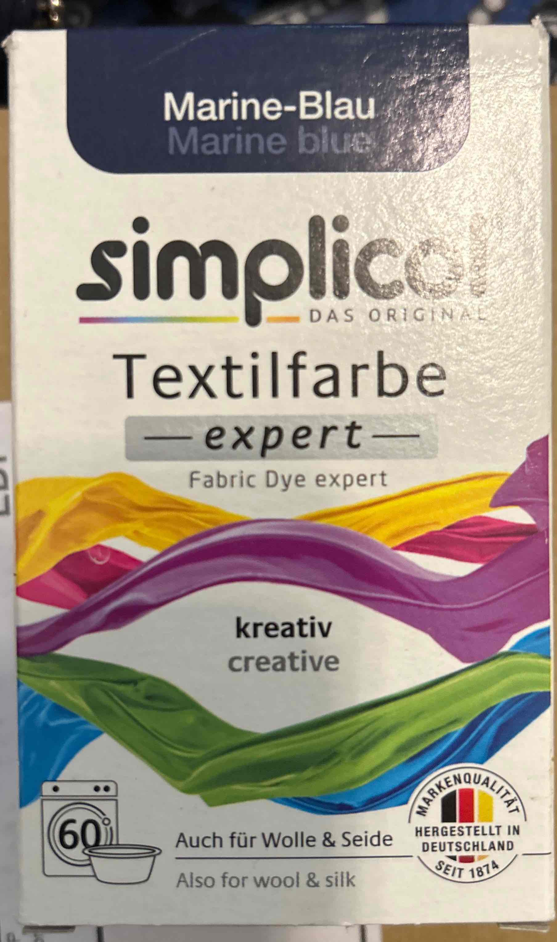 Textilfarbe Marine-Blau