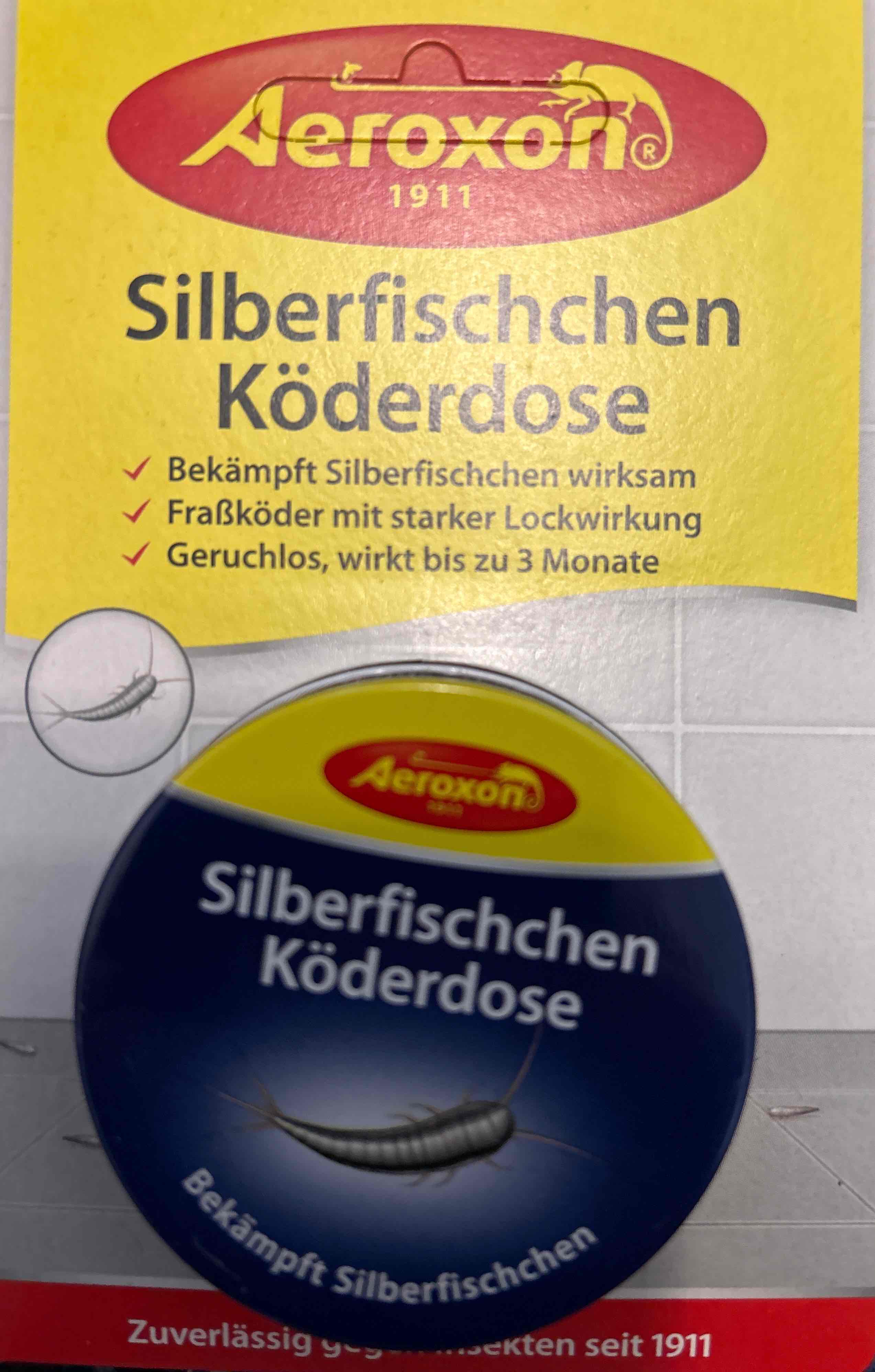 Silberfischchen Köderdose