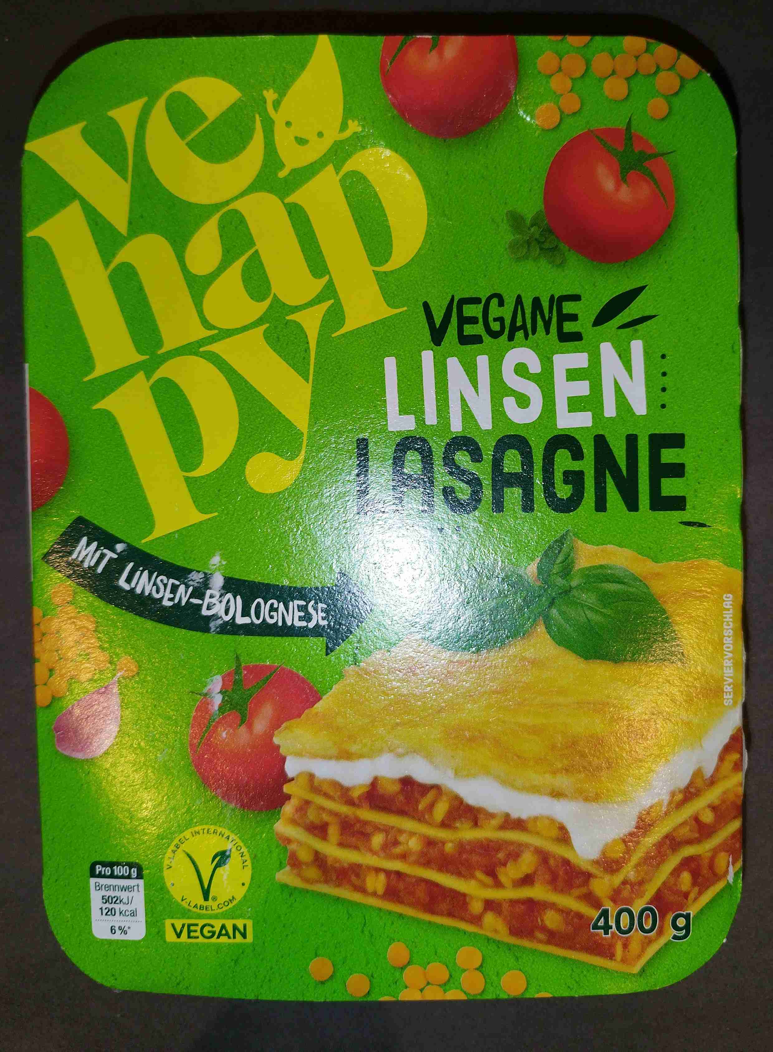 Vegane Linsenlasagne