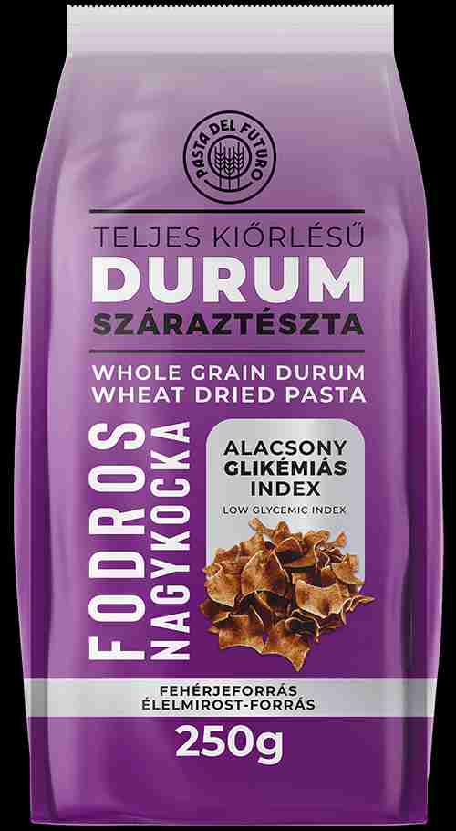 Fodros Nagykocka Teljes Kiőrlésű Durum