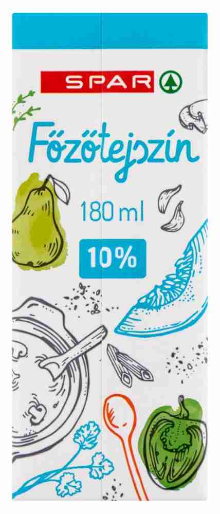 Főzőtejszín 10%