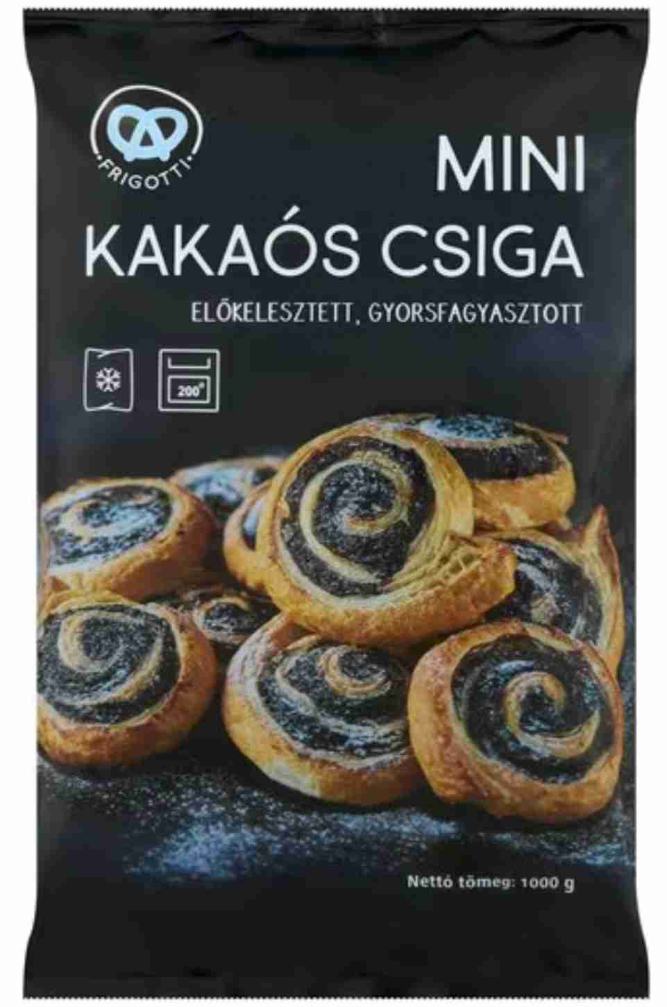 Mini Kakaós Csiga