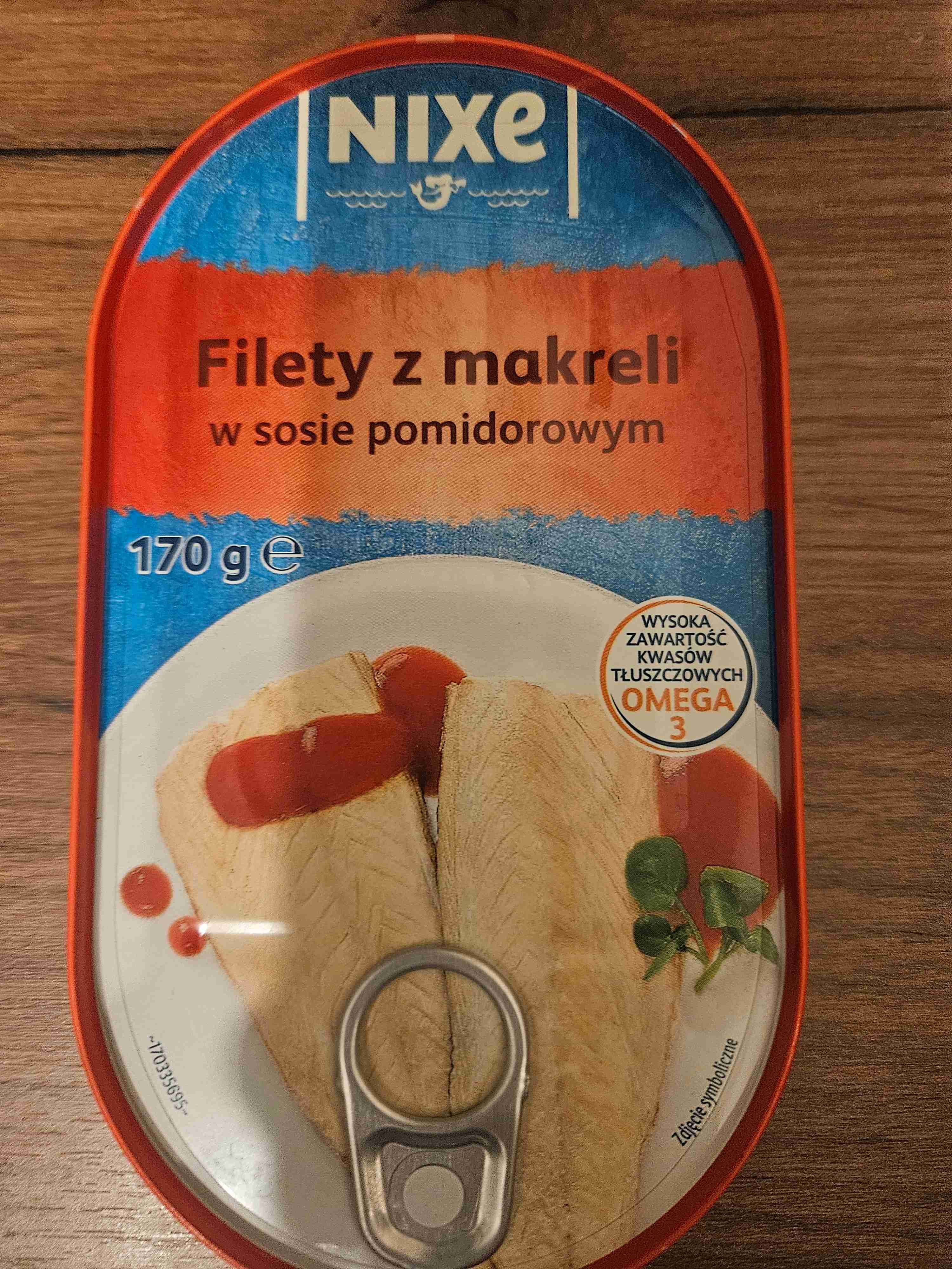 Filet z makreli w sosie pomidorowym