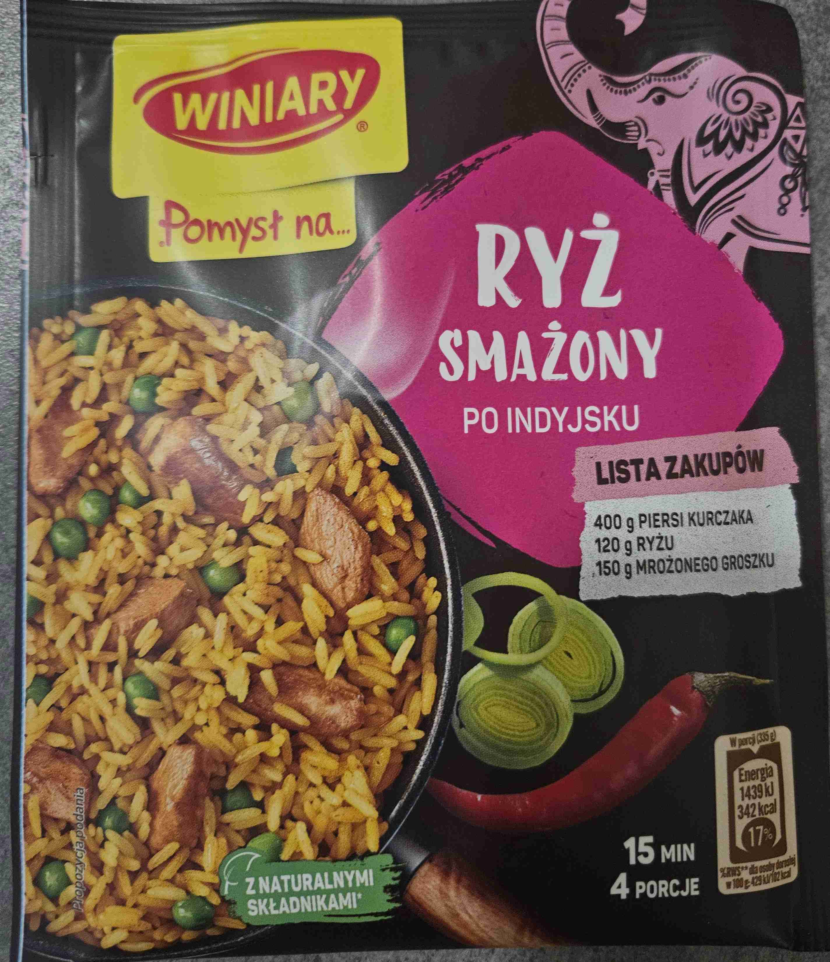 Ryż smażony po indyjsku