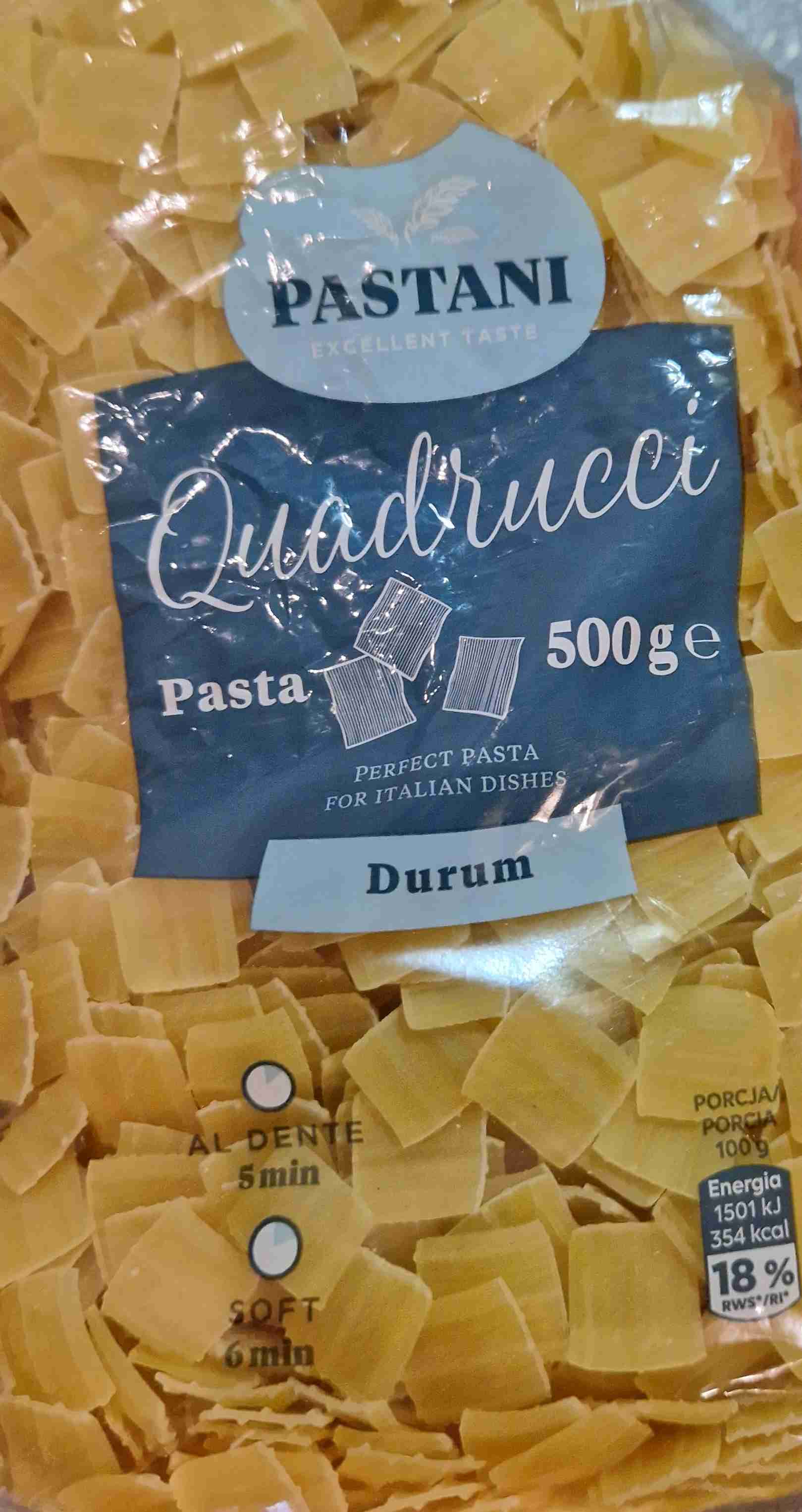 Quadrucci Pasta