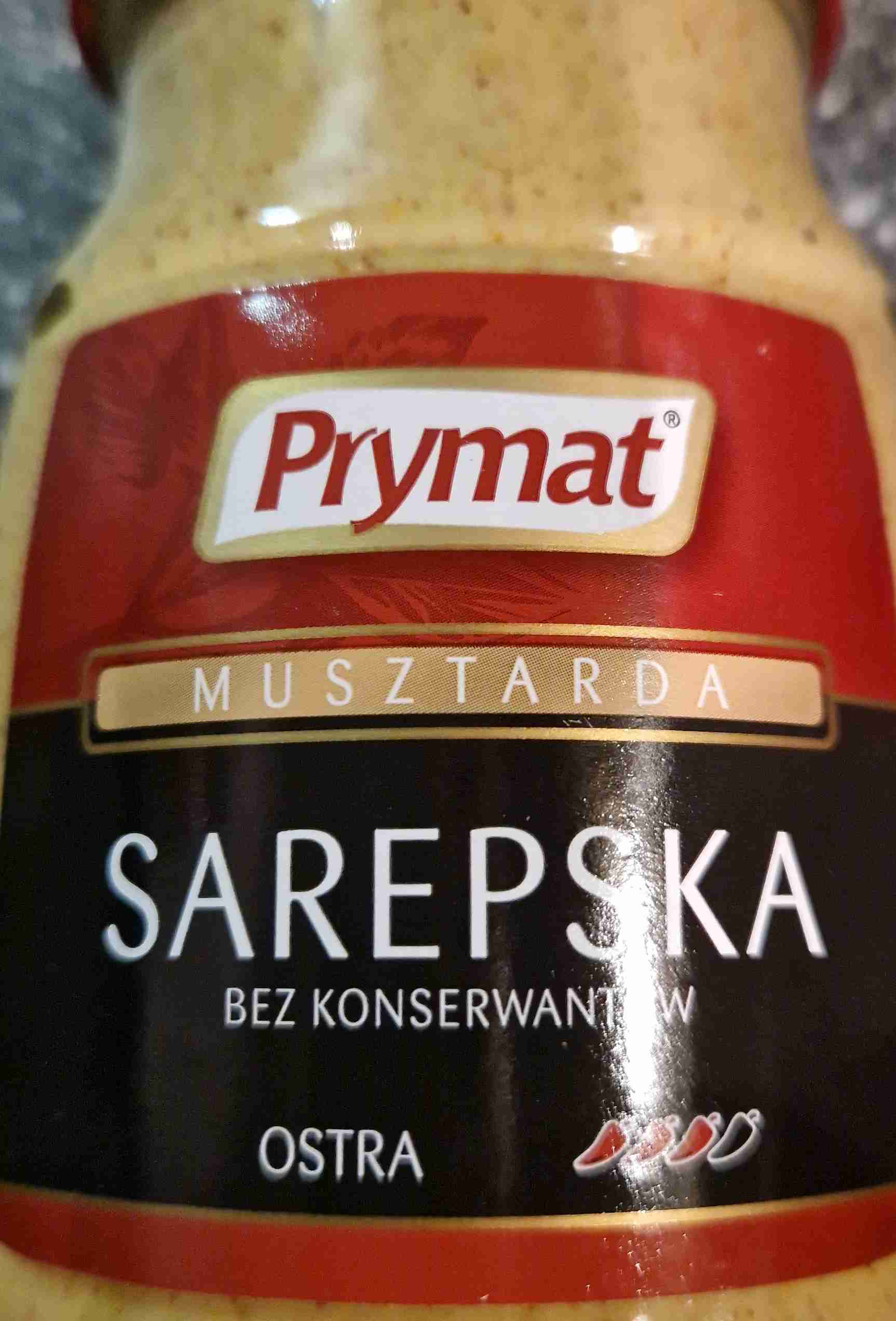 Sarepska musztarda ostra