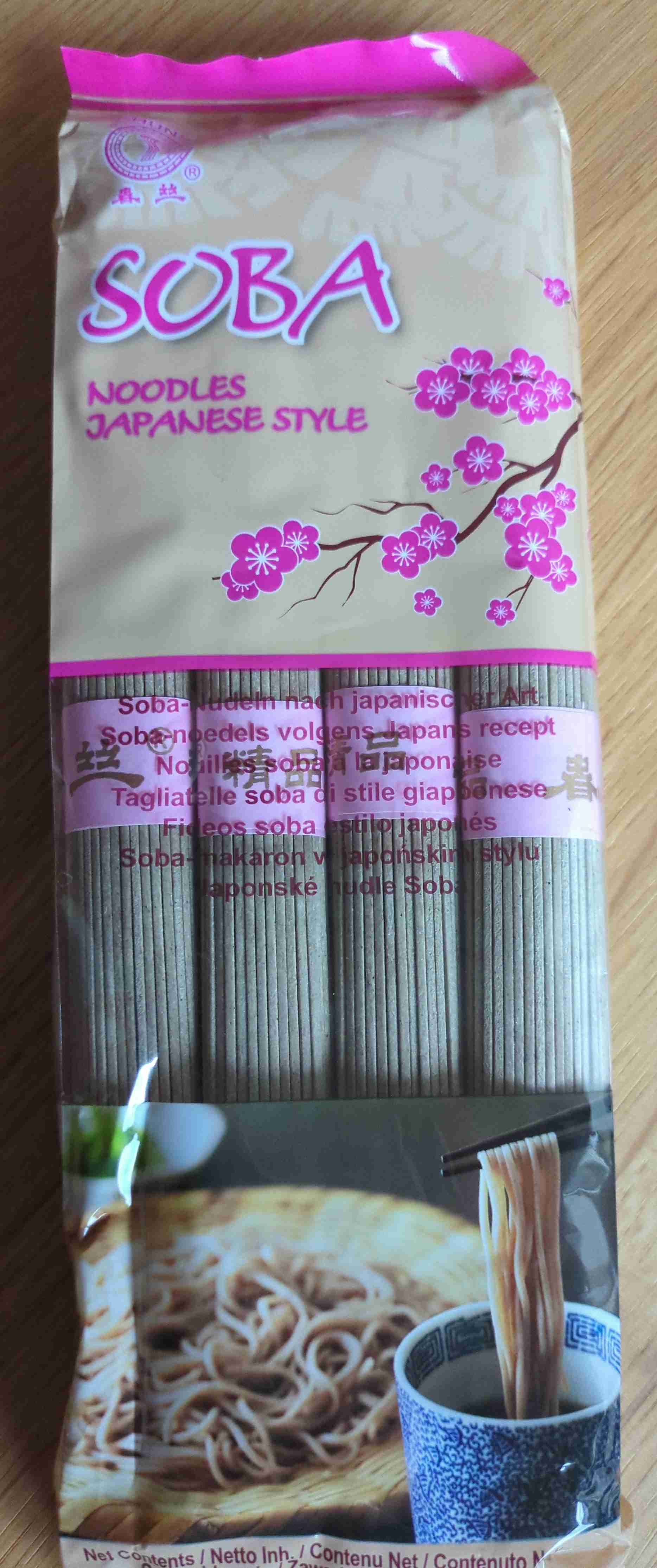 Soba Noodles Japanese Style