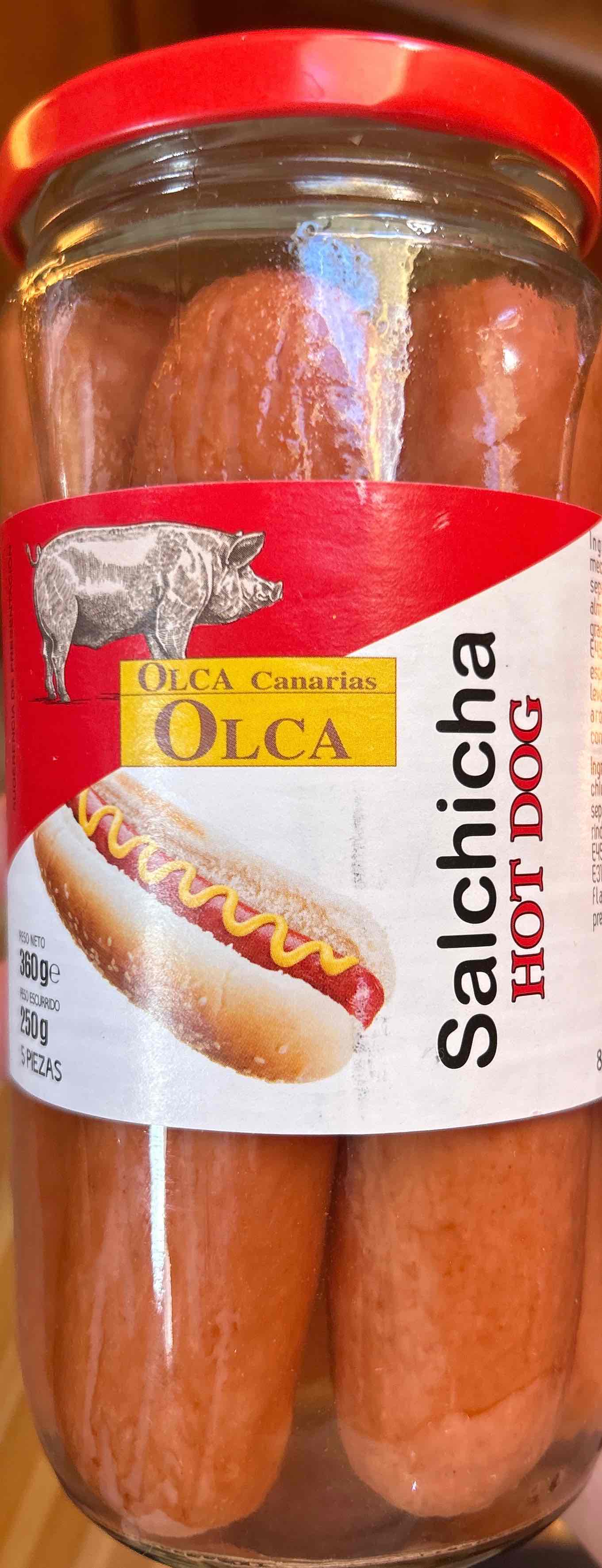 Salchicha hot dog wurst