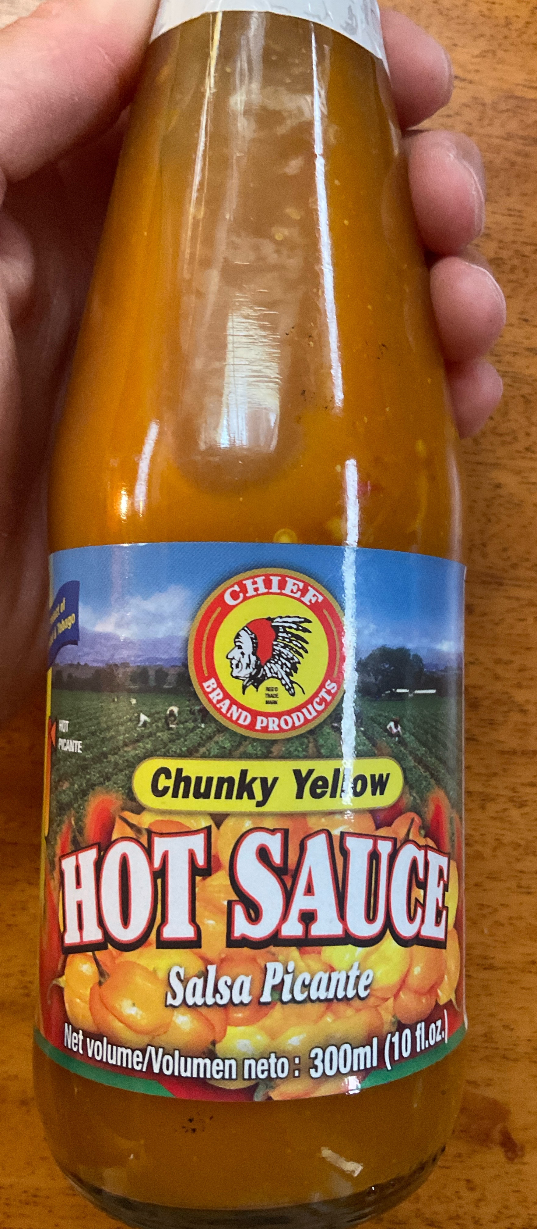 Hot Sauce Chunky Yellow