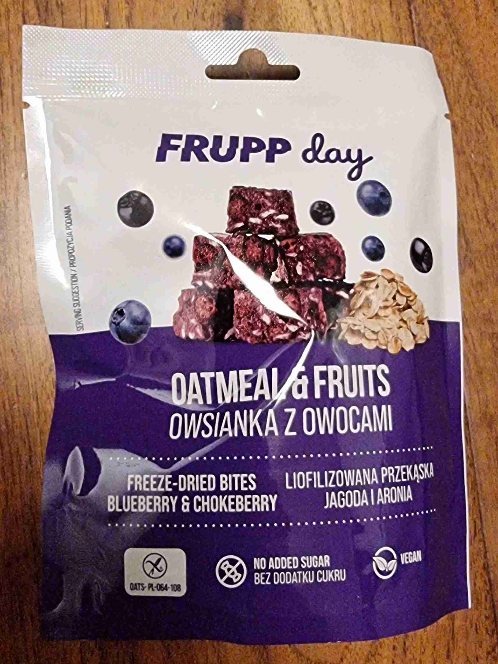 FRUPP day Owsianka z owocami