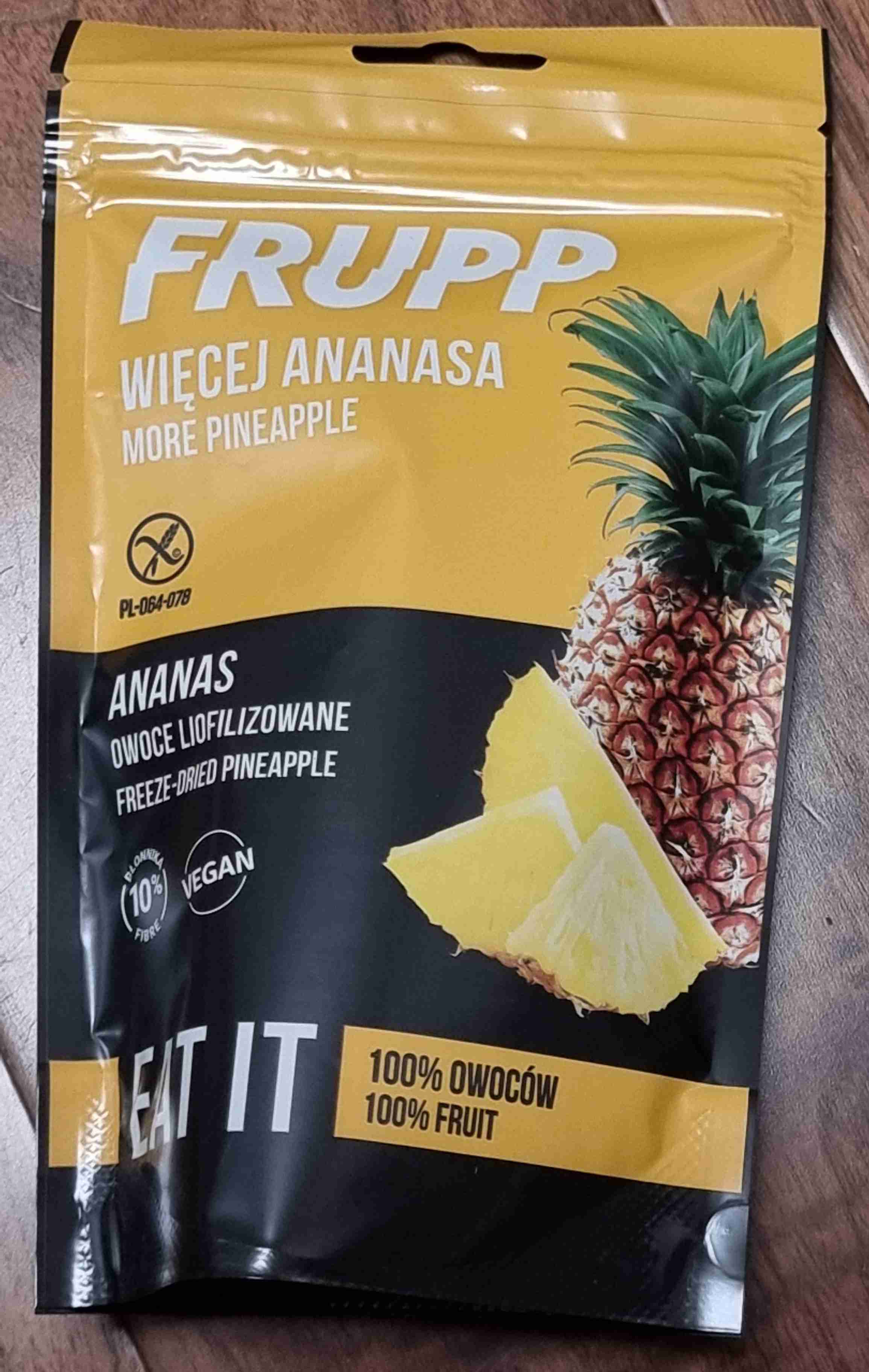 FRUPP wiecej ananasa
