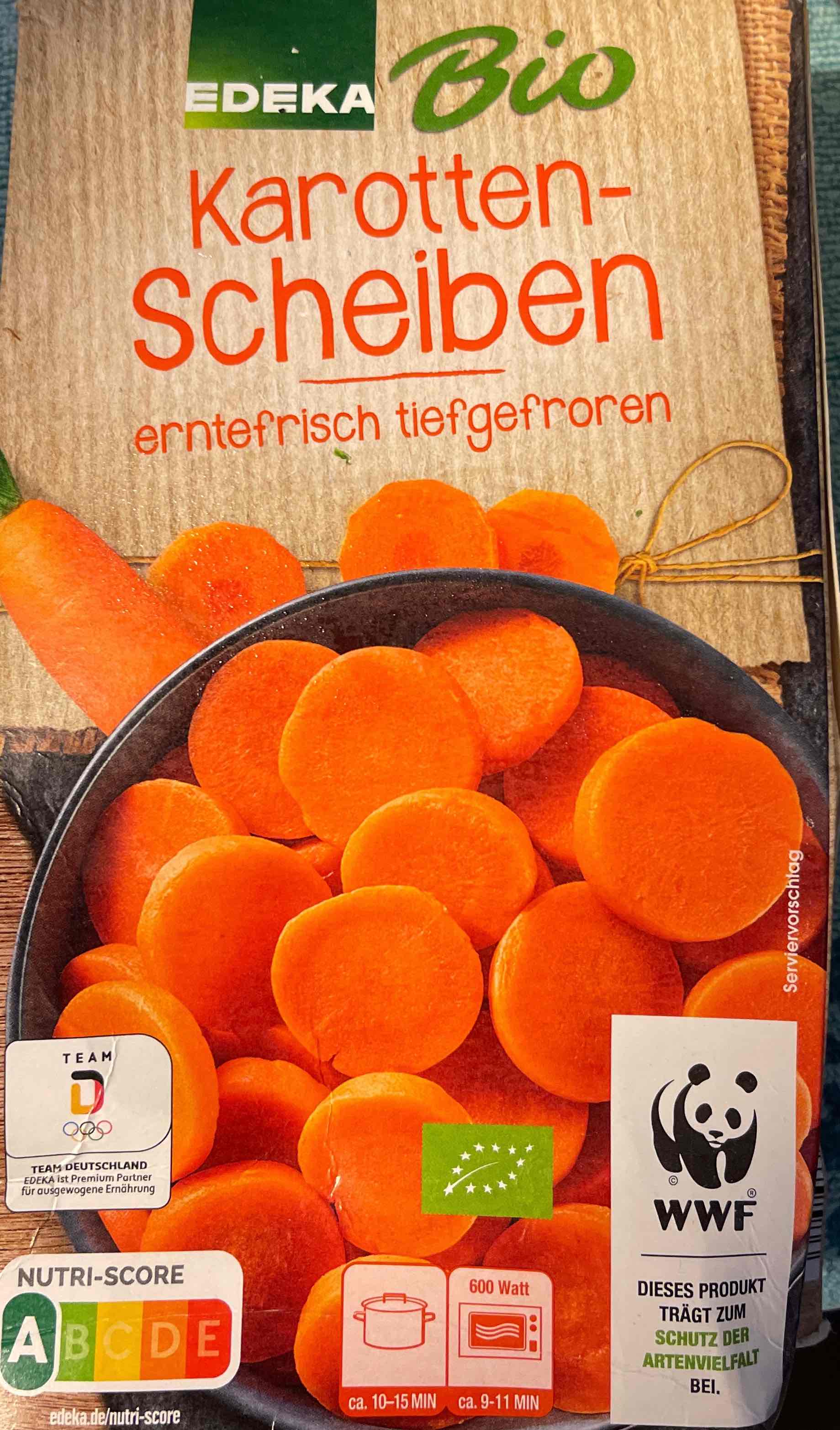Bio Karottenscheiben