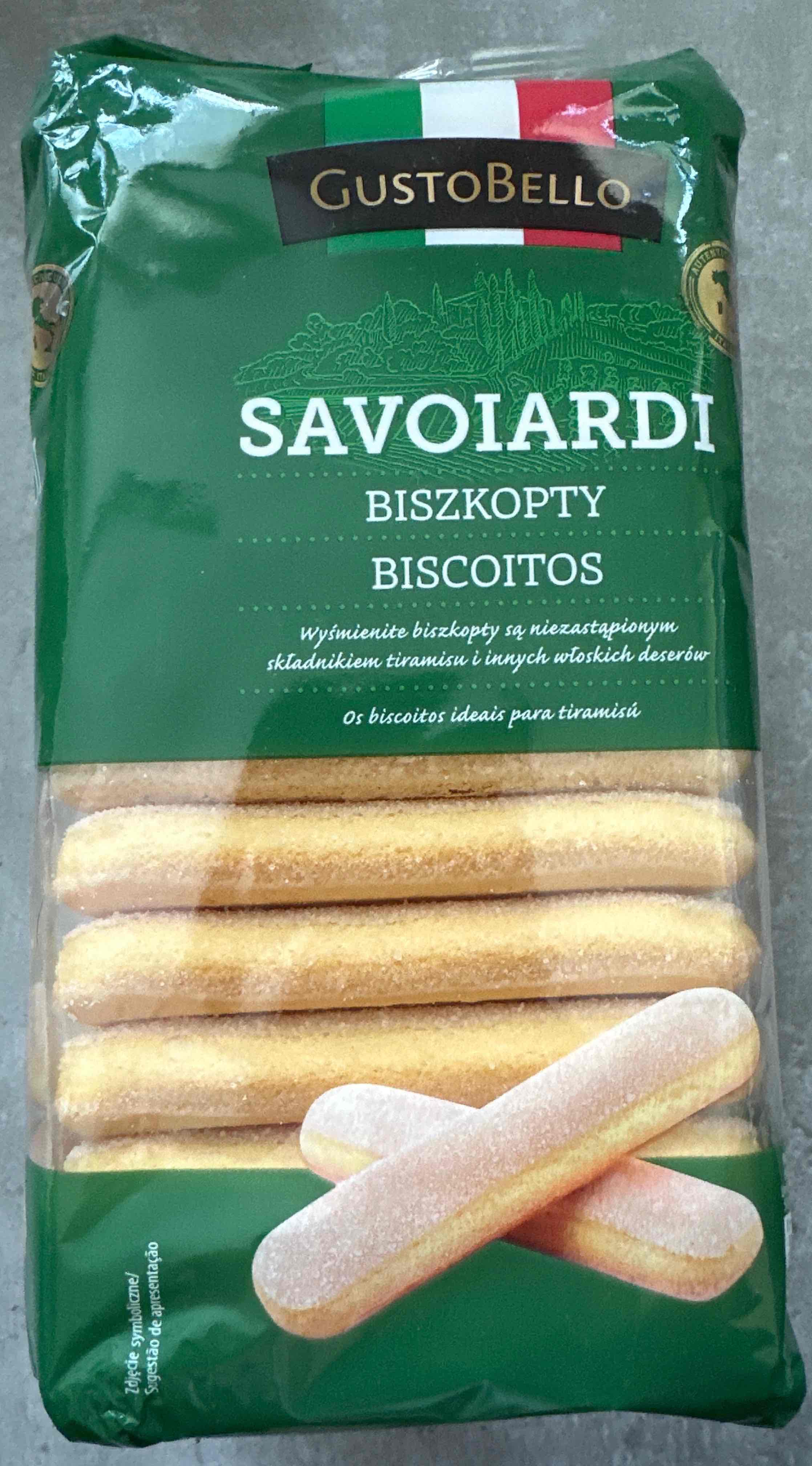 Biszkopty Savoiardi