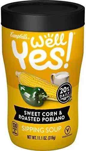 Well Yes! Sweet Corn & Roasted Poblano Sipping Soup