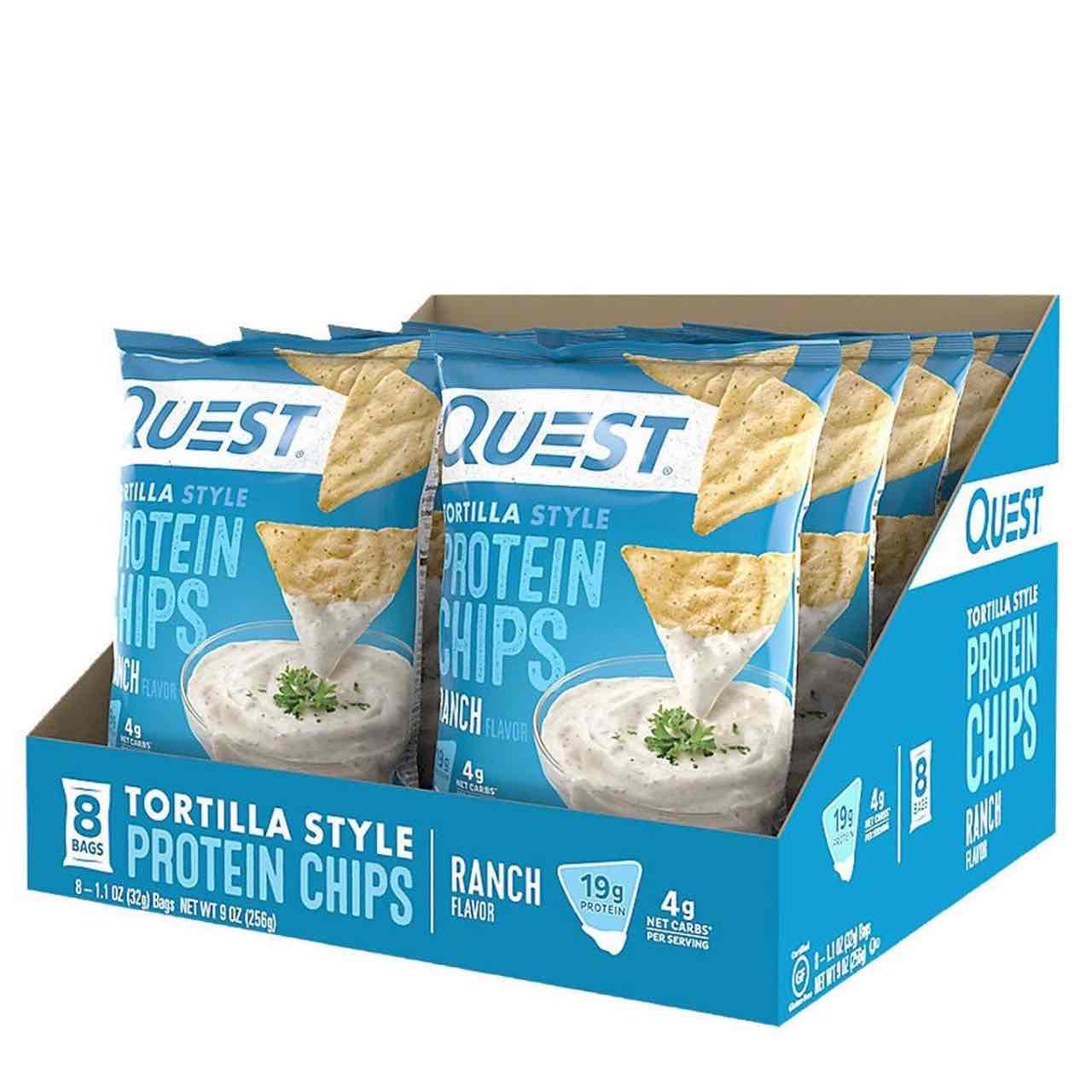 Tortilla Style Ranch Protein Chips