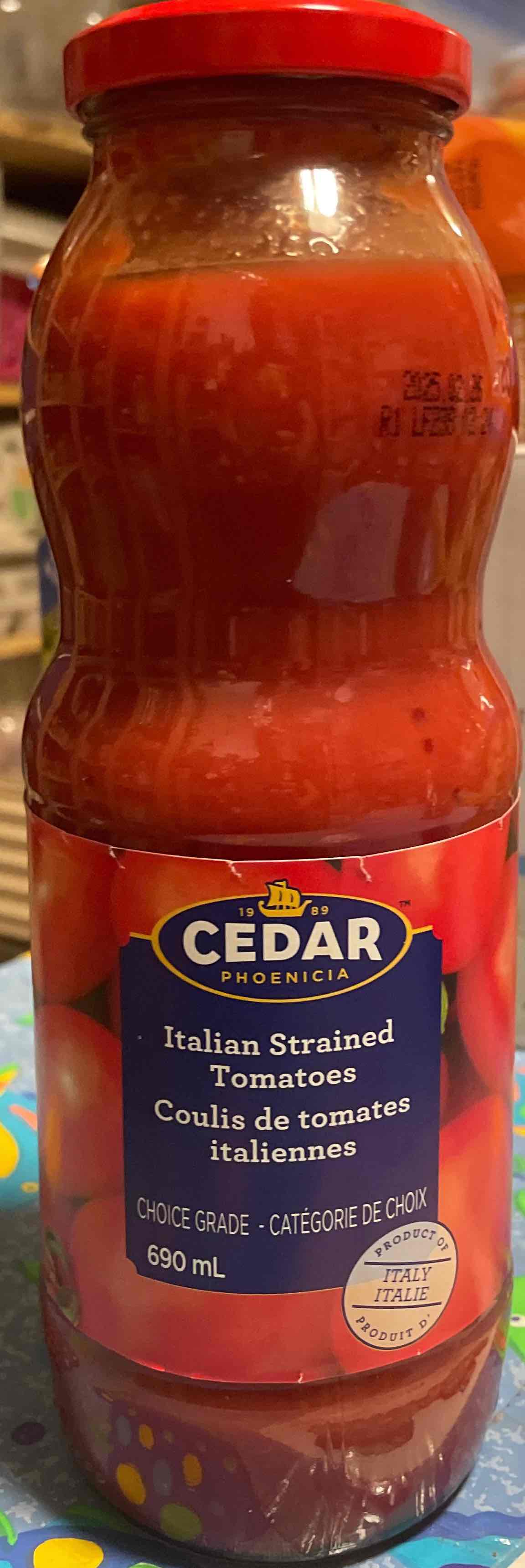 Italian Strained Tomatoes