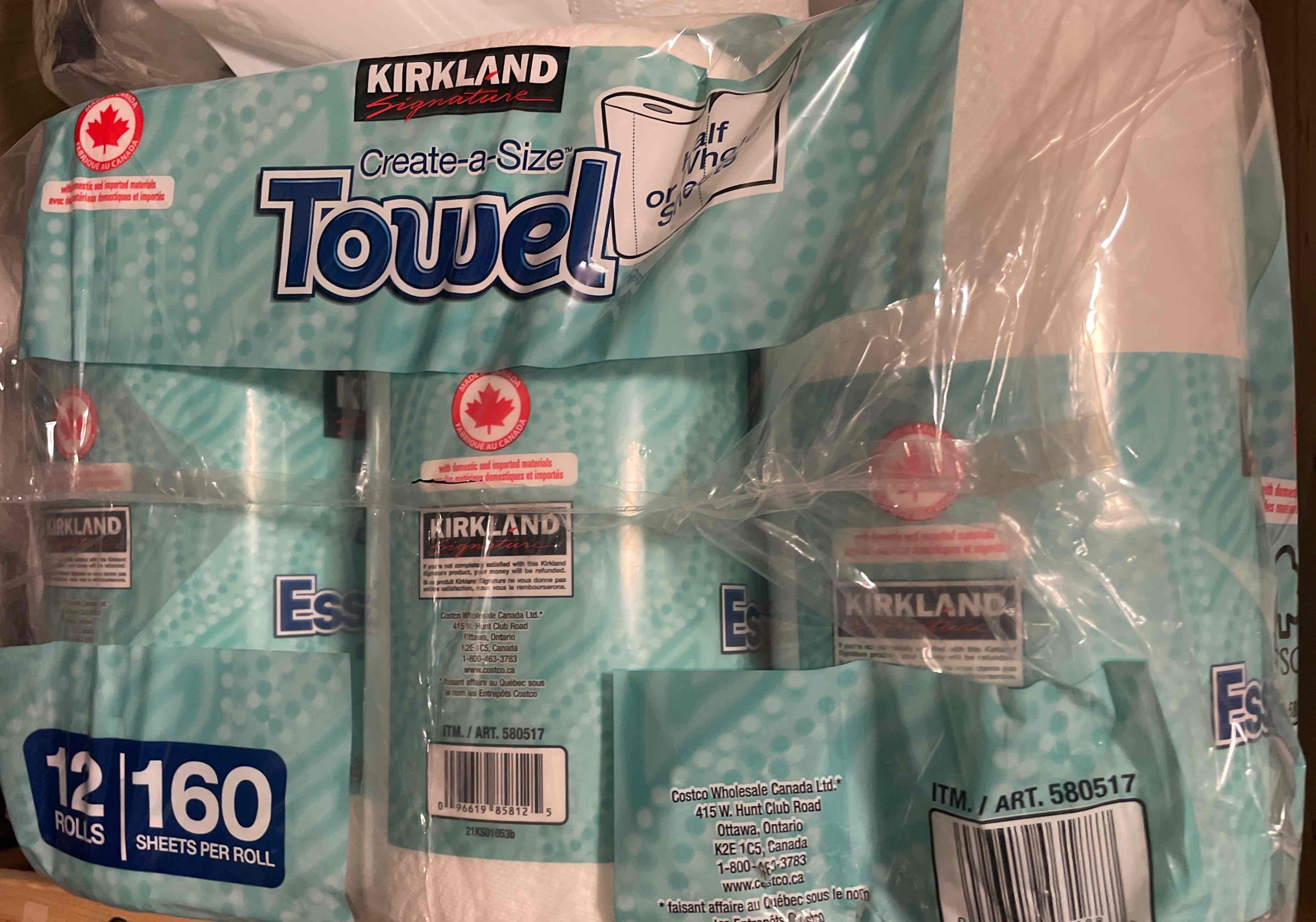 Create-a-Size Paper Towel