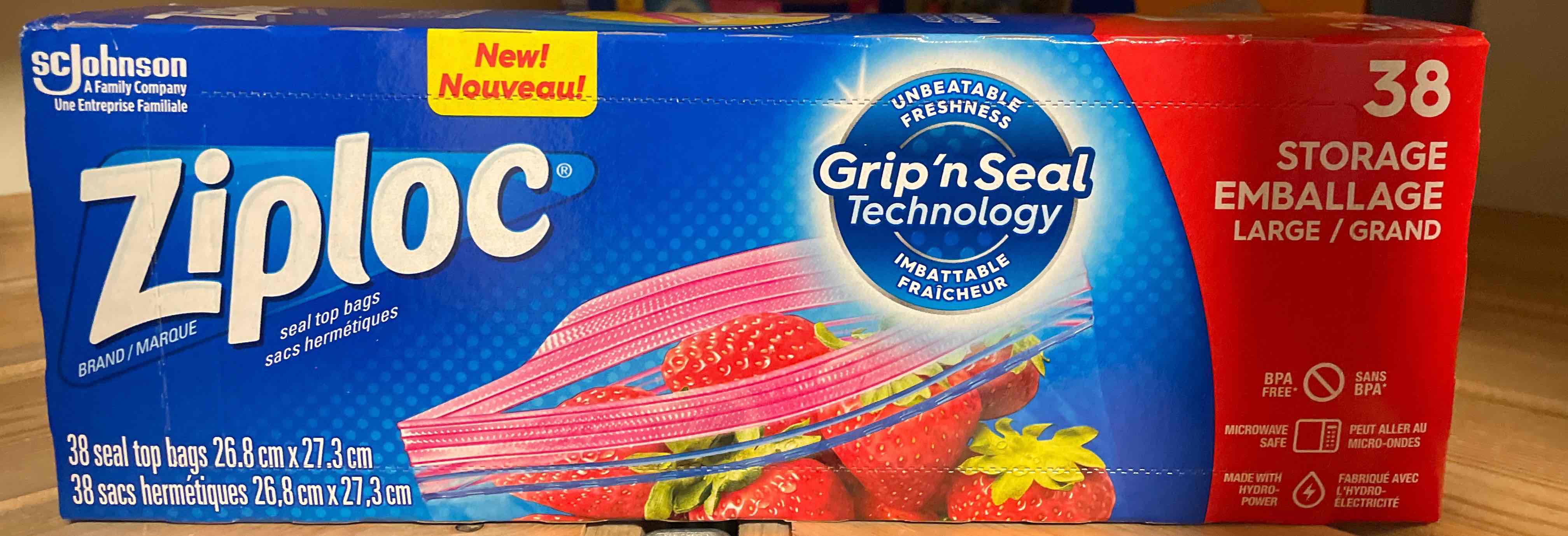 Ziploc Storage Large