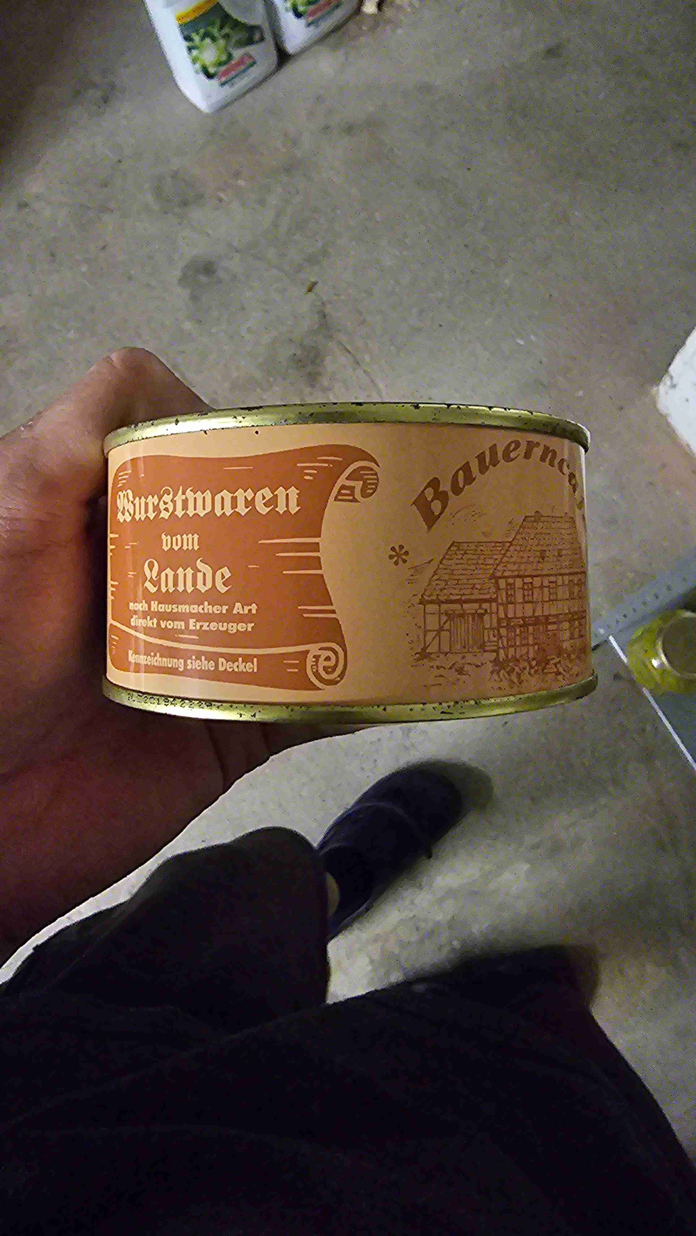 Mettwurst gekocht