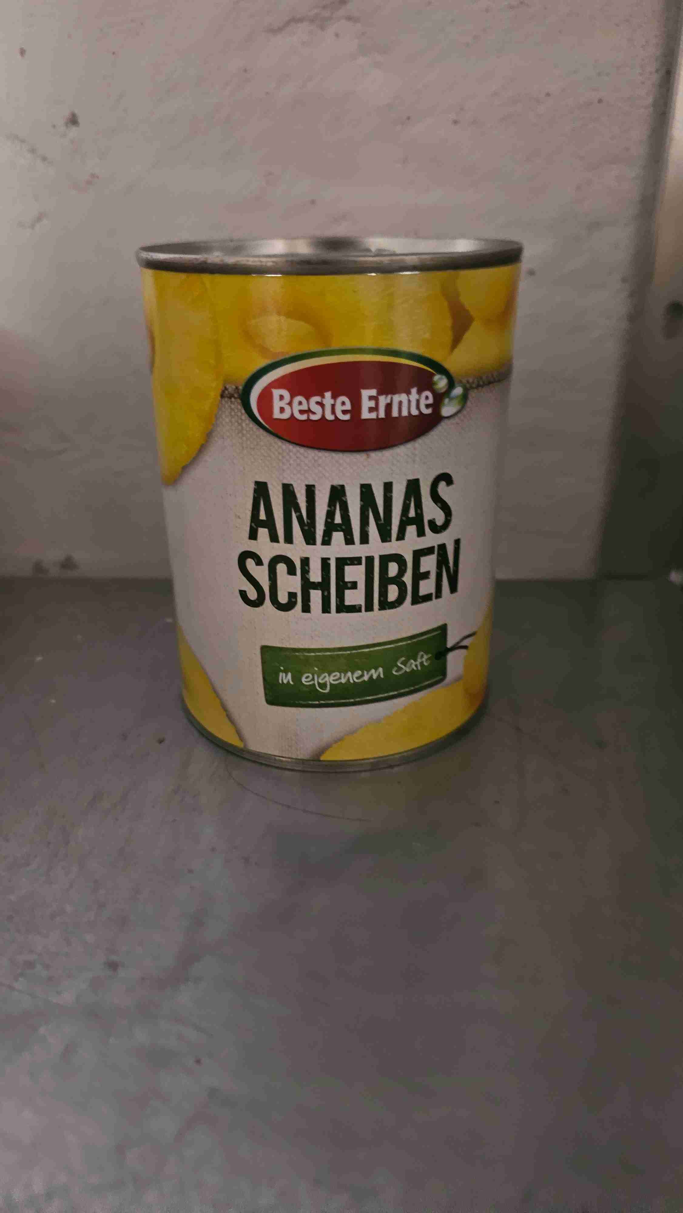 Ananas Scheiben (in eigenem saft)