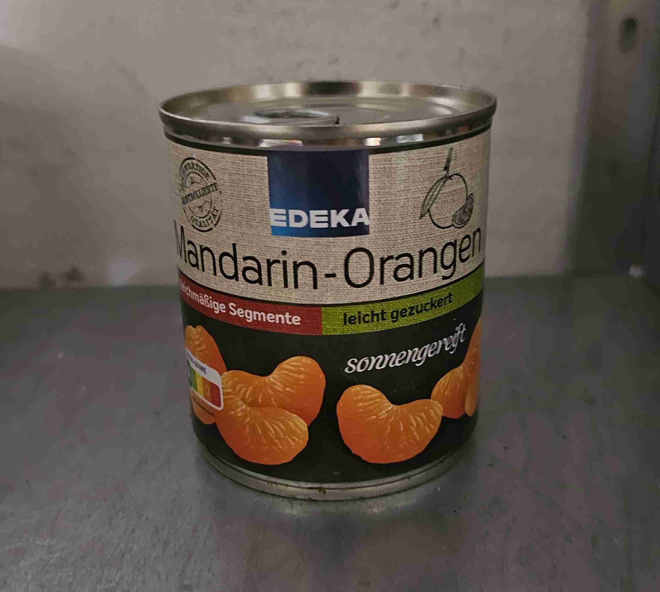 Mandarinen - Orangen (leicht gezuckert)