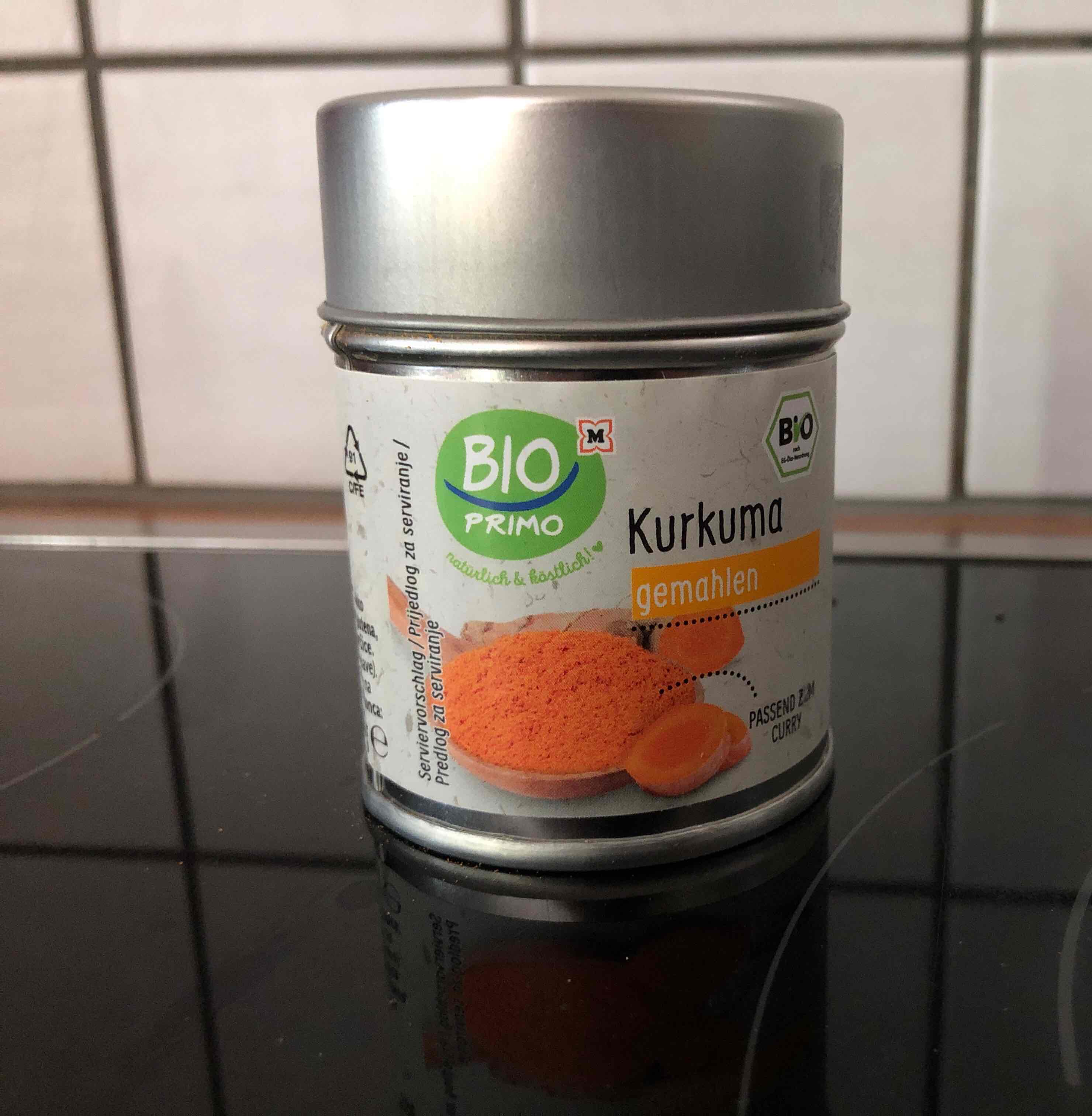 Kurkuma gemahlen