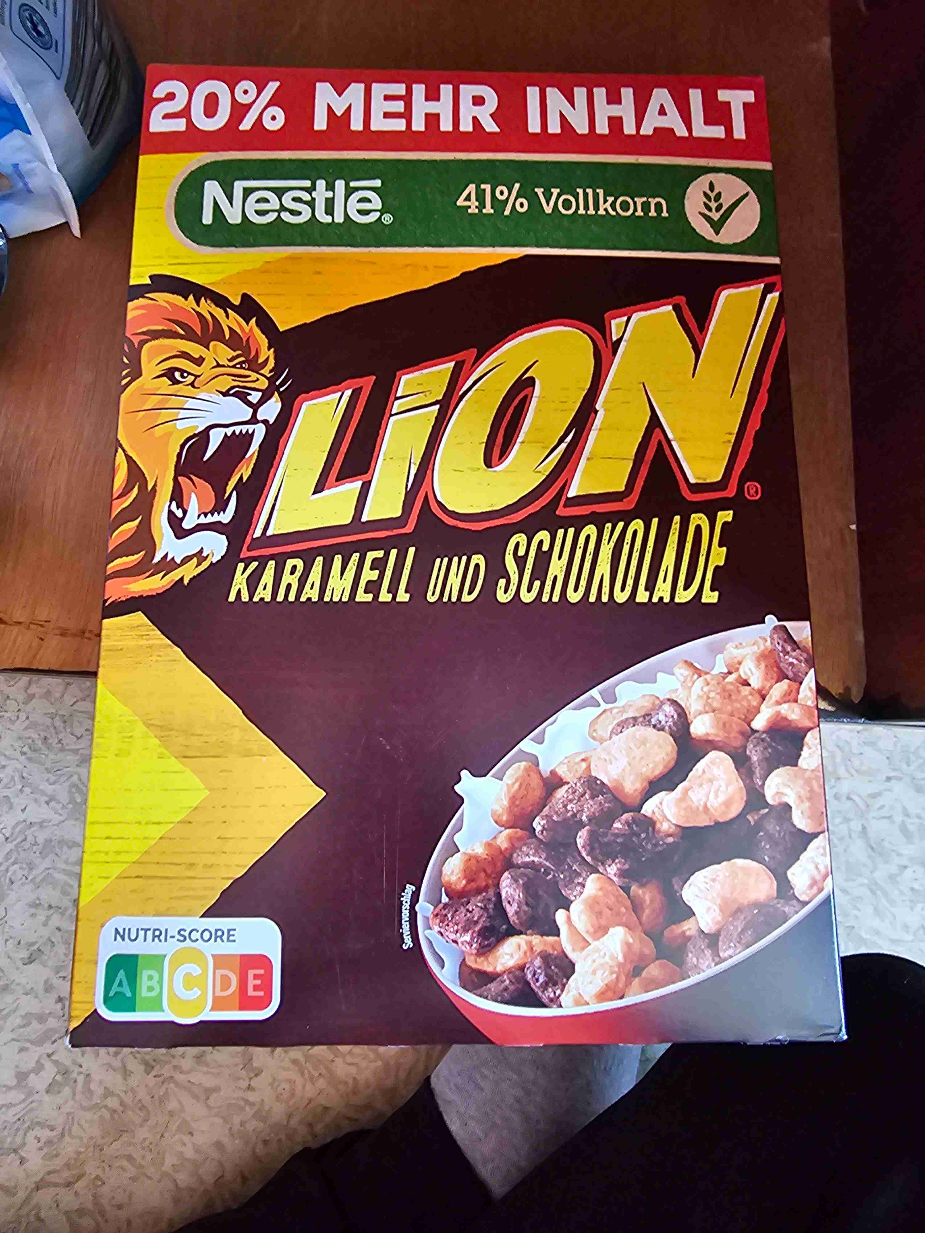 Lion Karamell und Schokolade