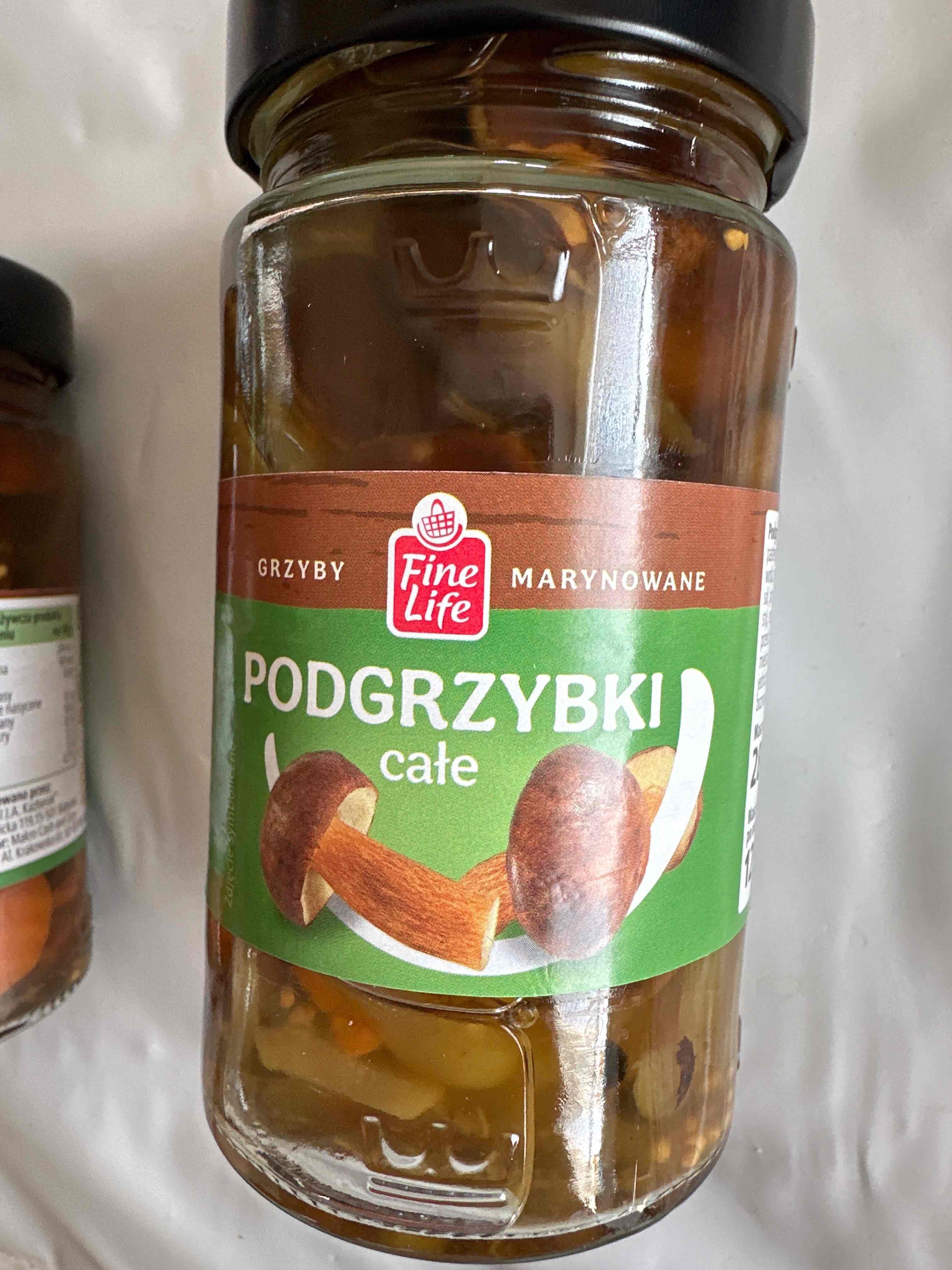 Podgrzybki całe marynowane