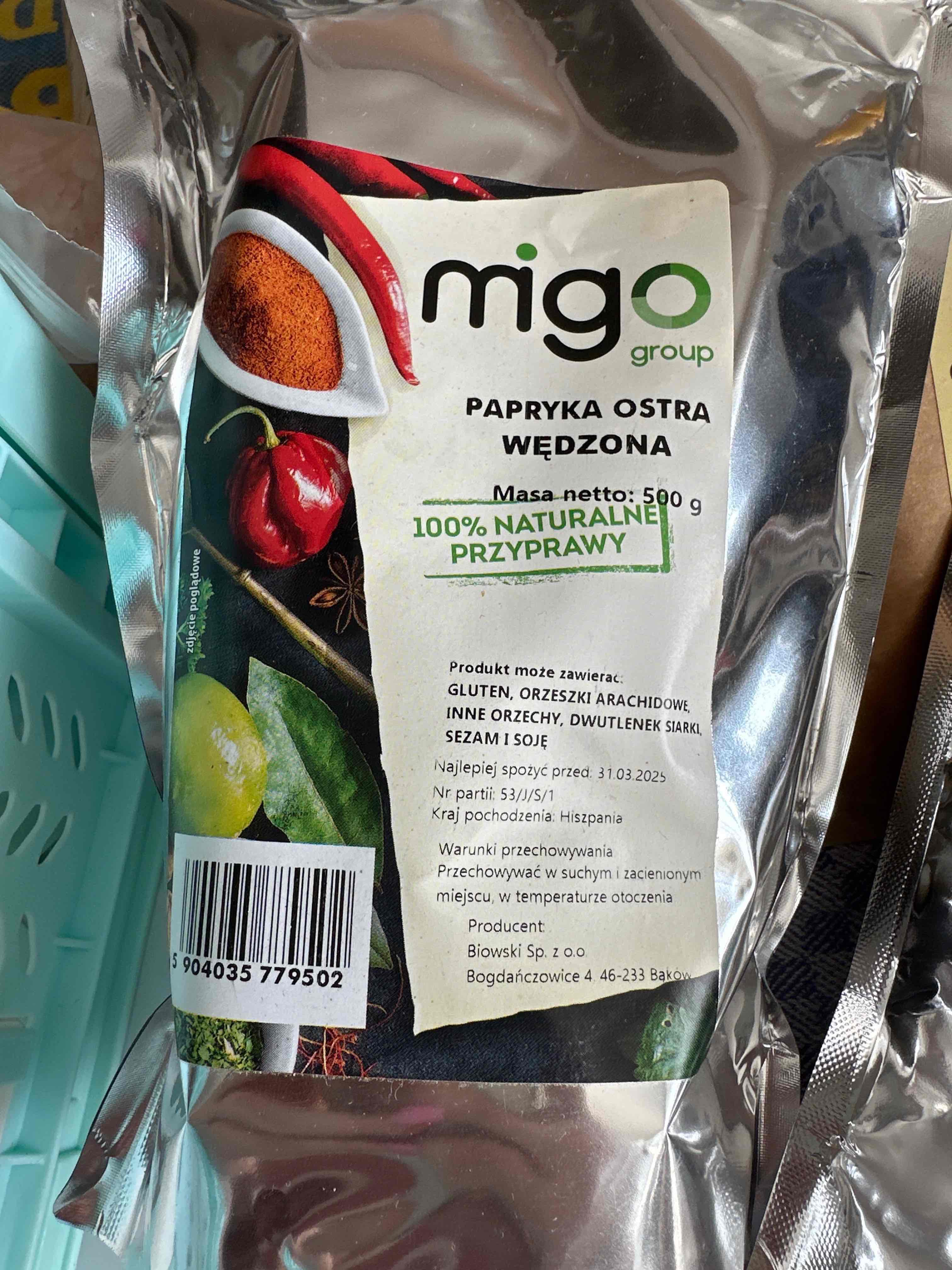 Papryka ostra wędzony