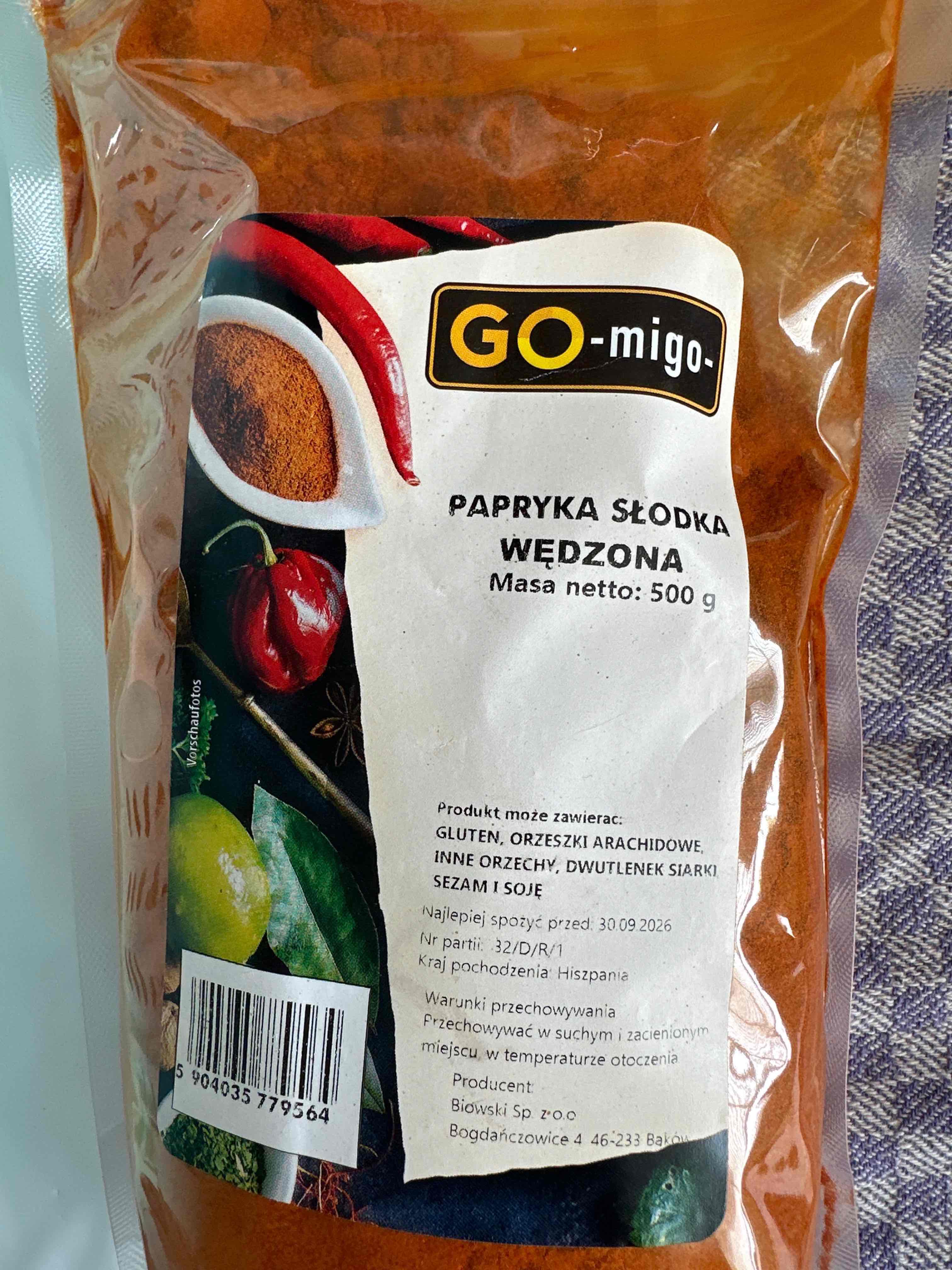 Papryka słodka wędzony