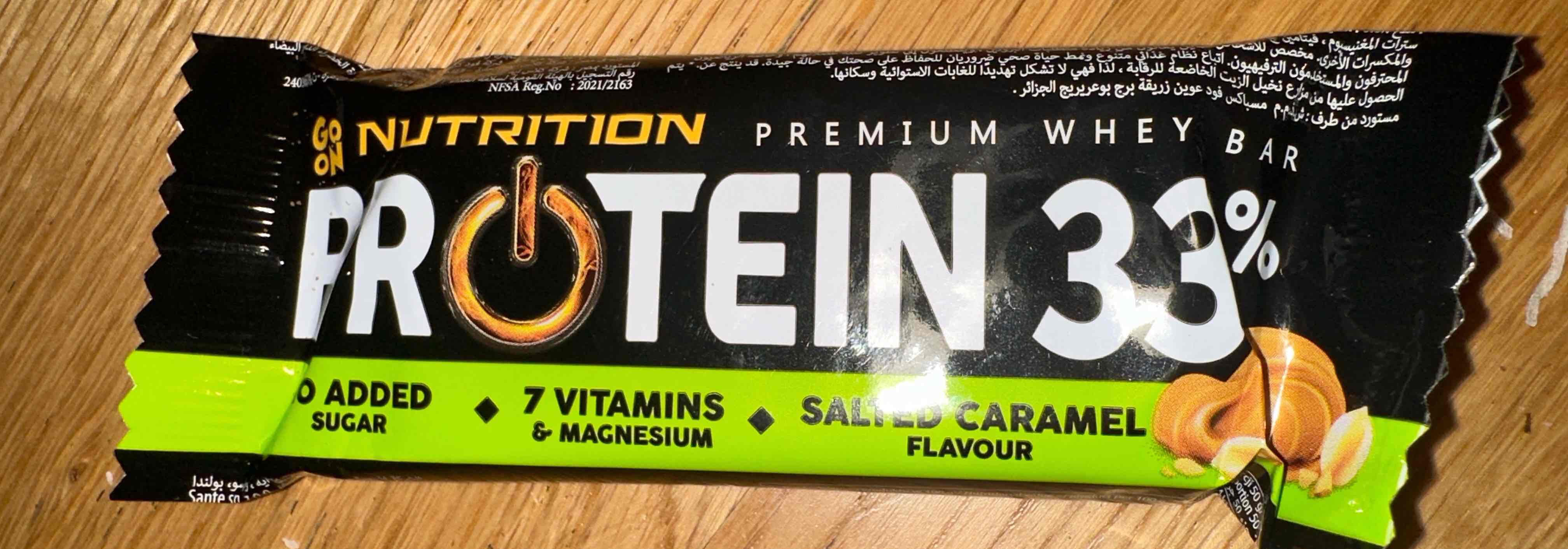 Batonik proteinowy 33%