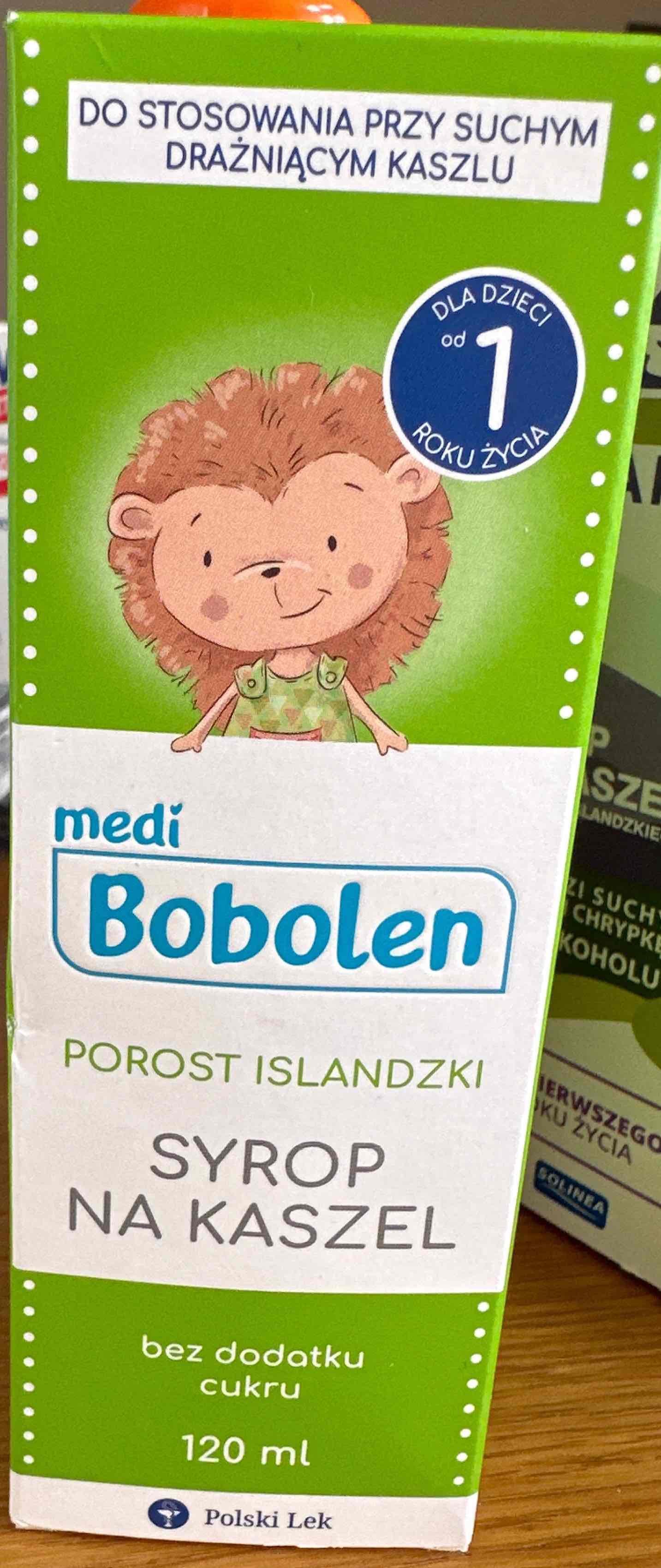 Syrop na kaszel Bobolen porost islandzki