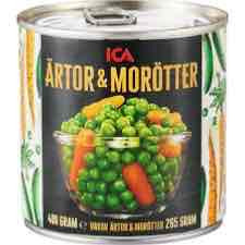 Ärtor & morötter
