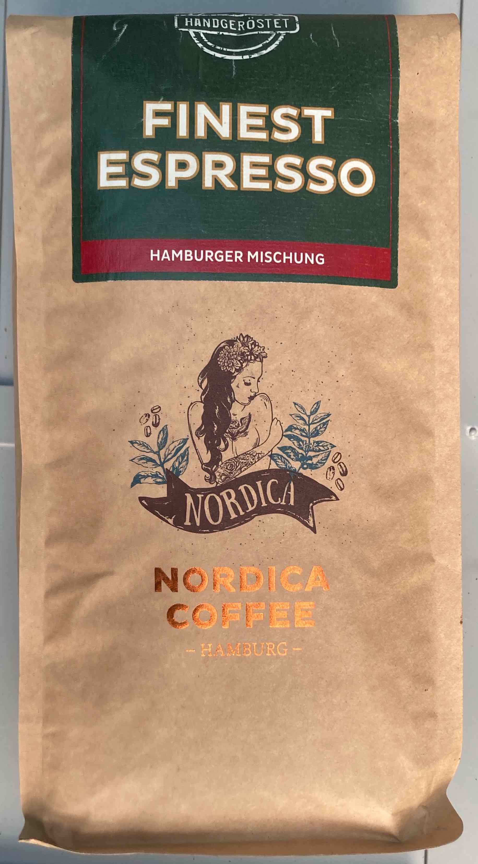 Kaffeebohnen - Finest Espresso - Hamburger Mischung