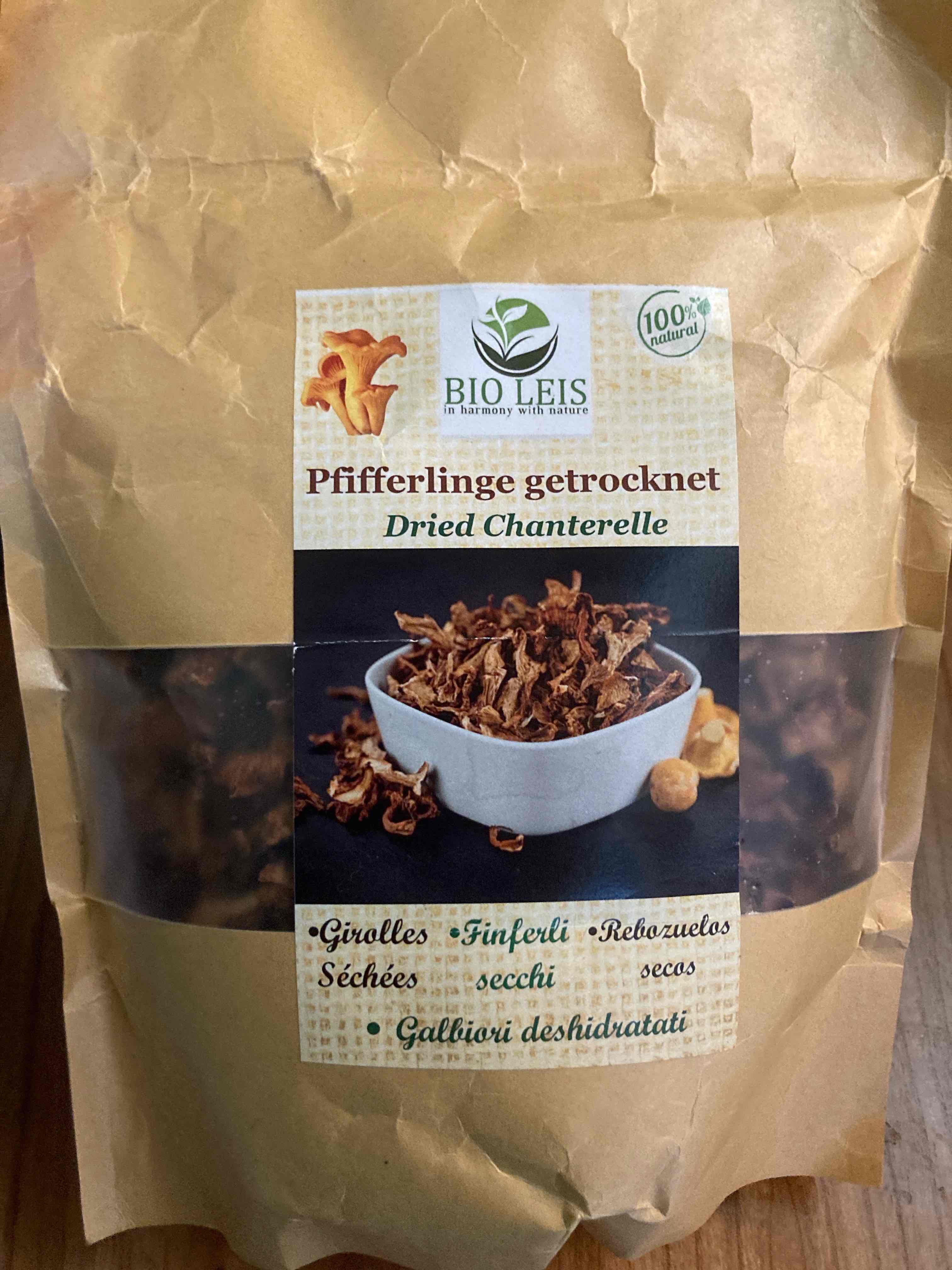 Pfifferlinge getrocknet