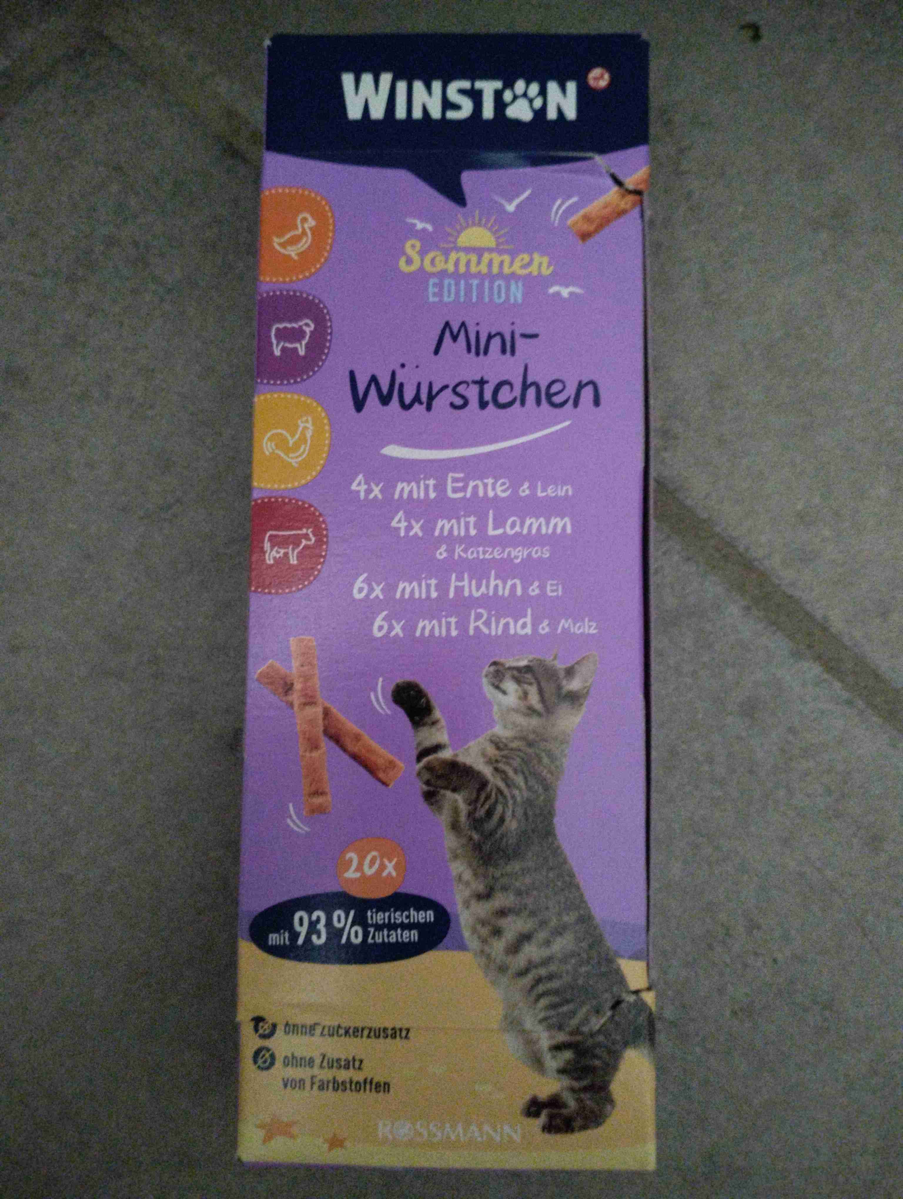 Winston Mini Würstchen Sommer Edition
