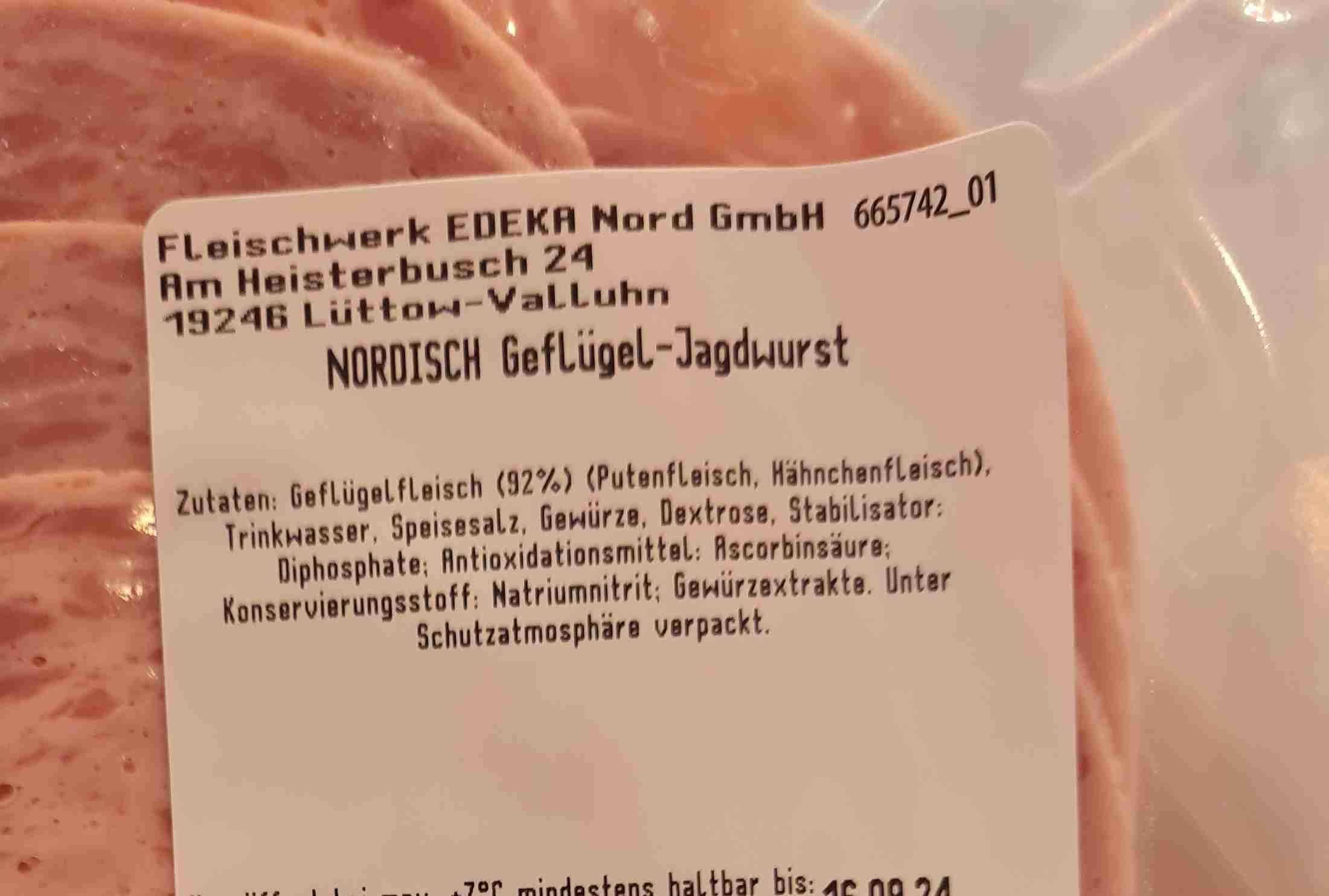 Geflügel Jagdwurst