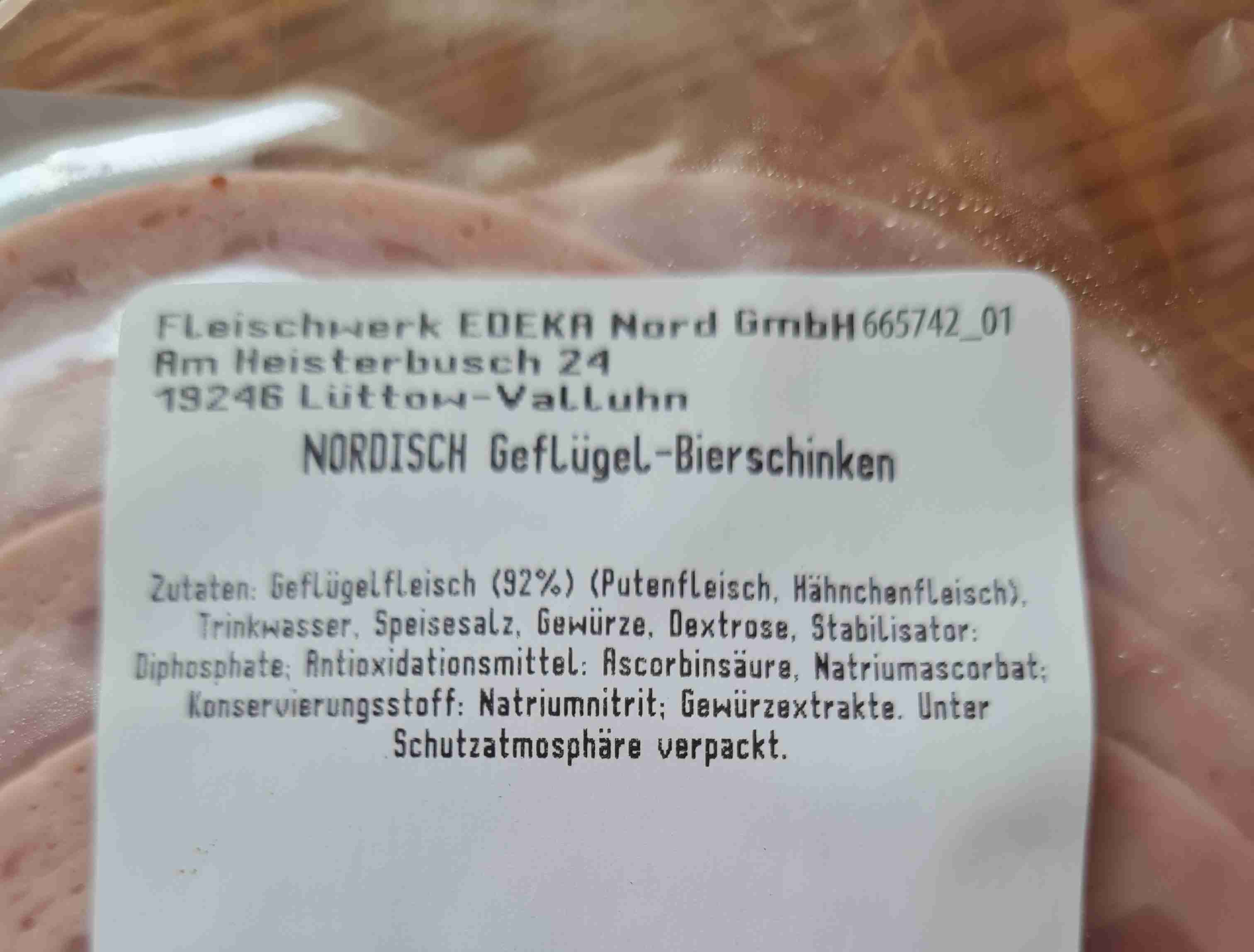 Geflügel Bierschinken