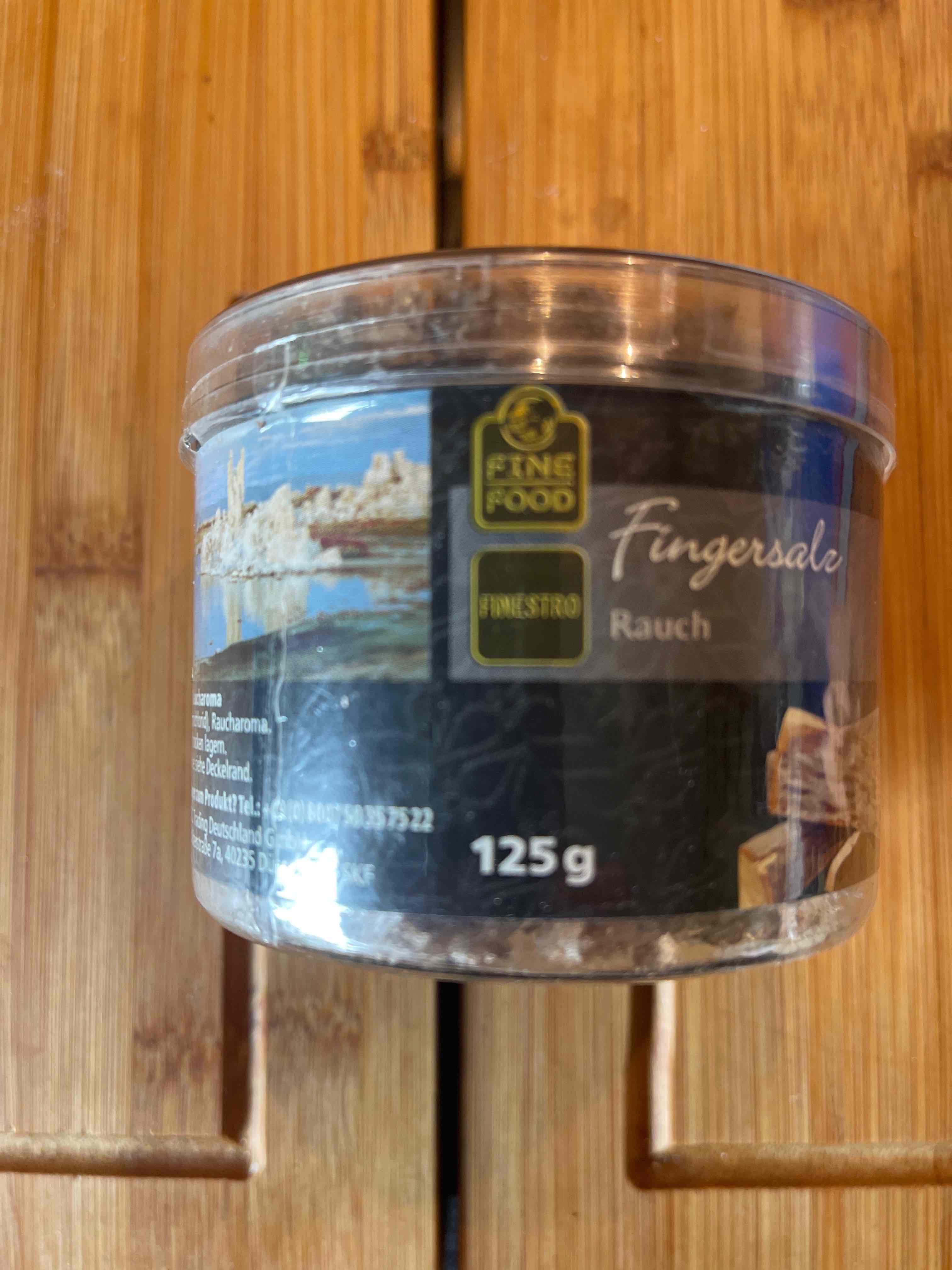 Fingersalz rauch