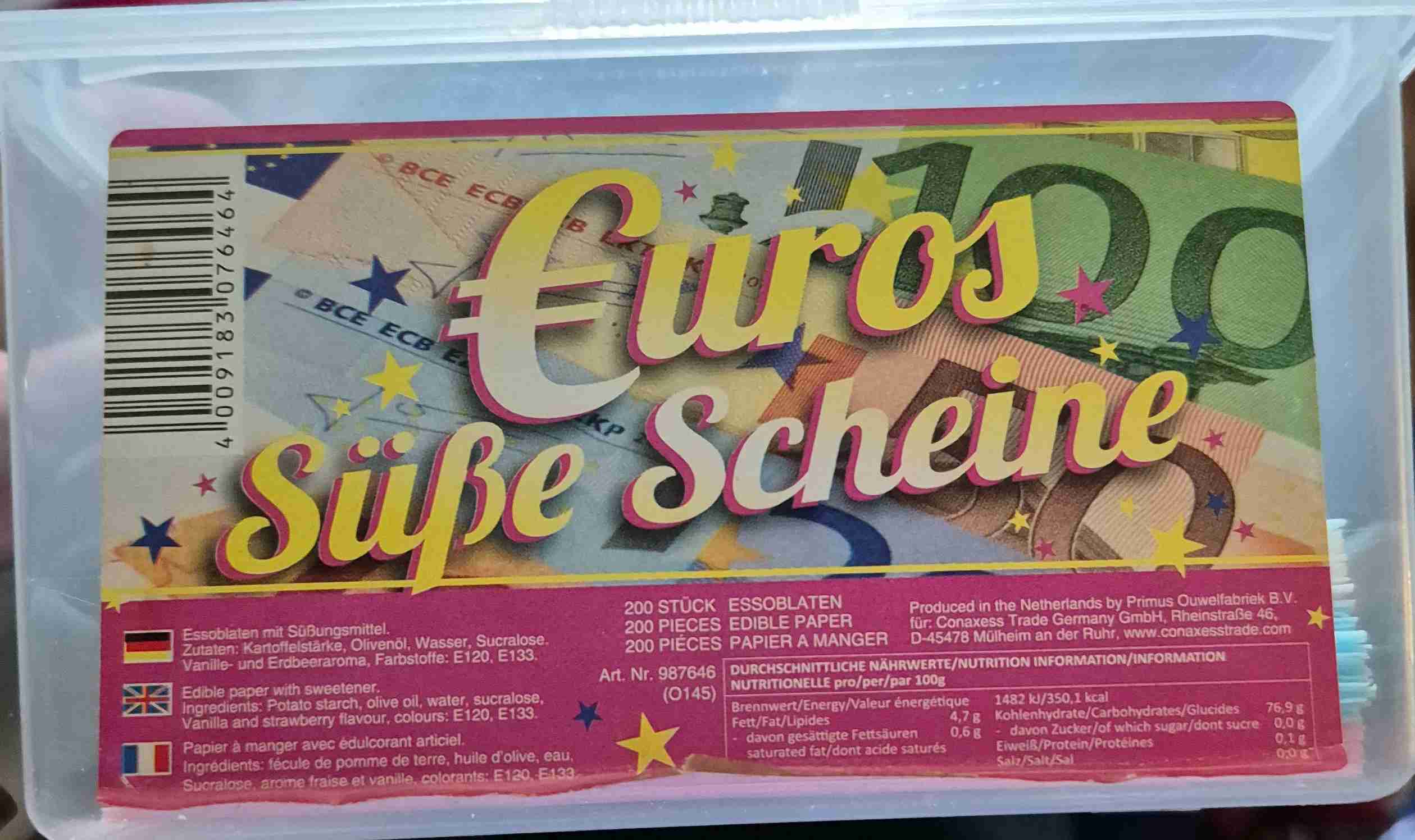Euro süße scheine 