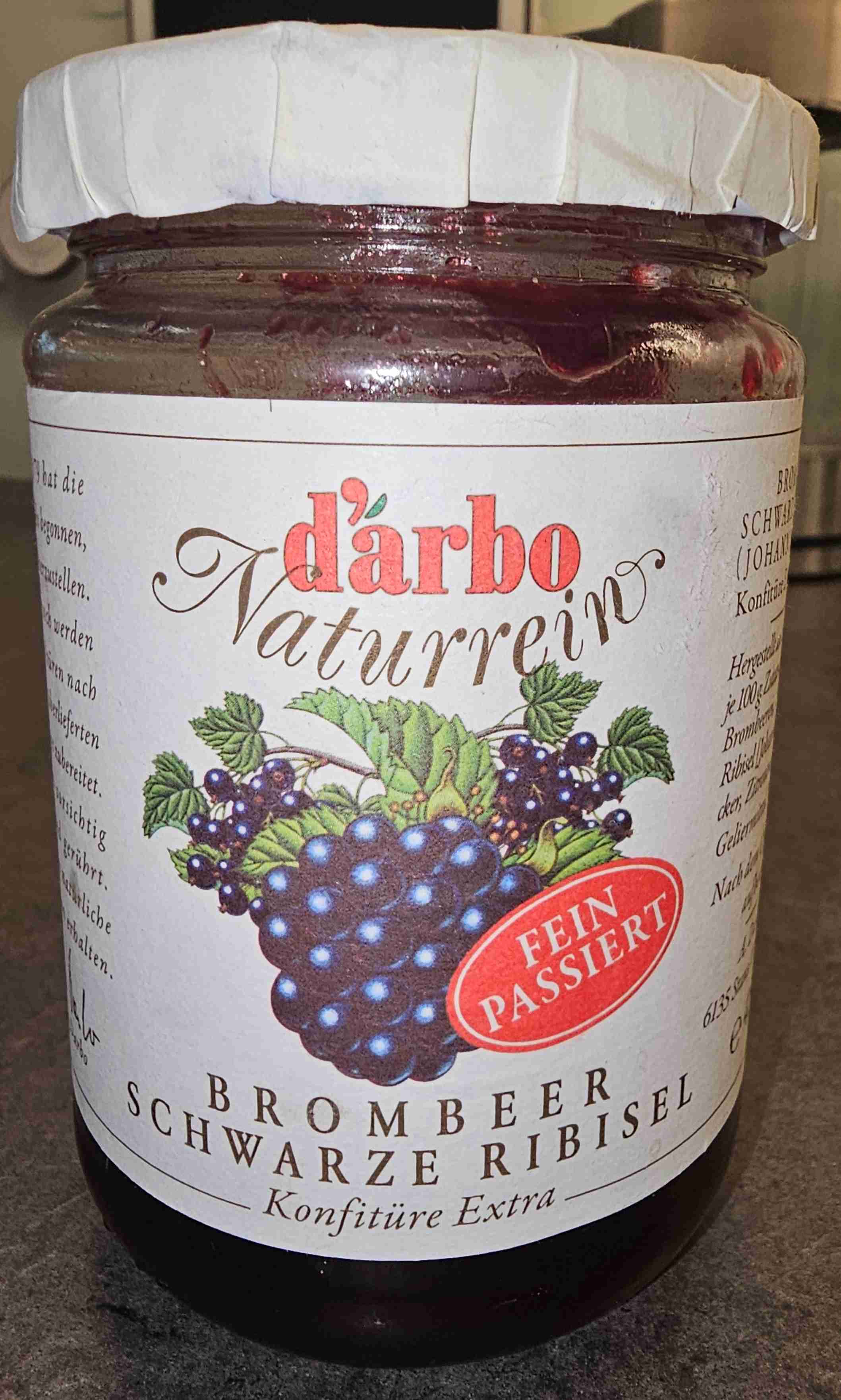 Marmelade Brombeere/Schwarze Ribisl