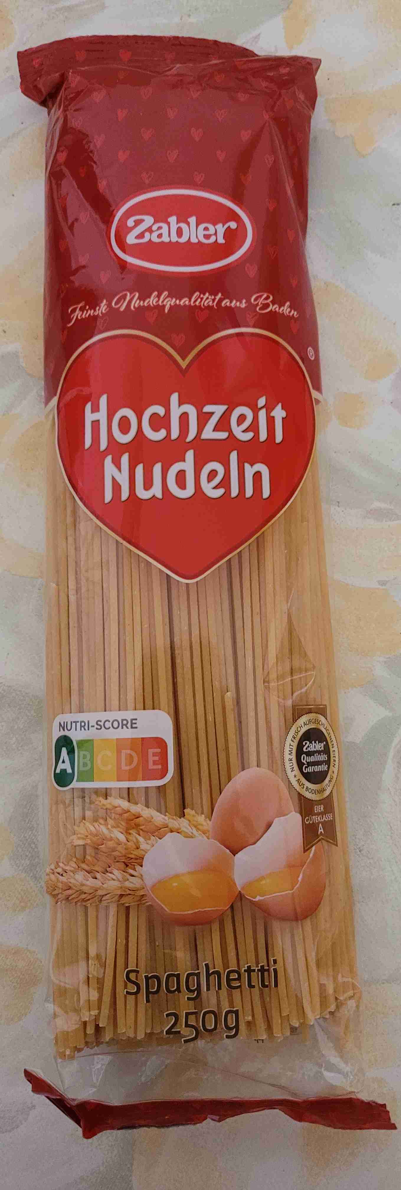 Hochzeit Nudeln - Spaghetti 