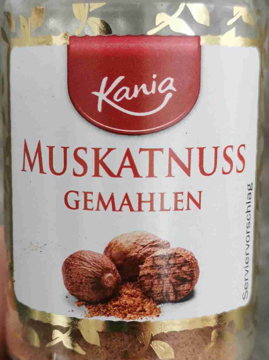Muskatnuss gemahlen