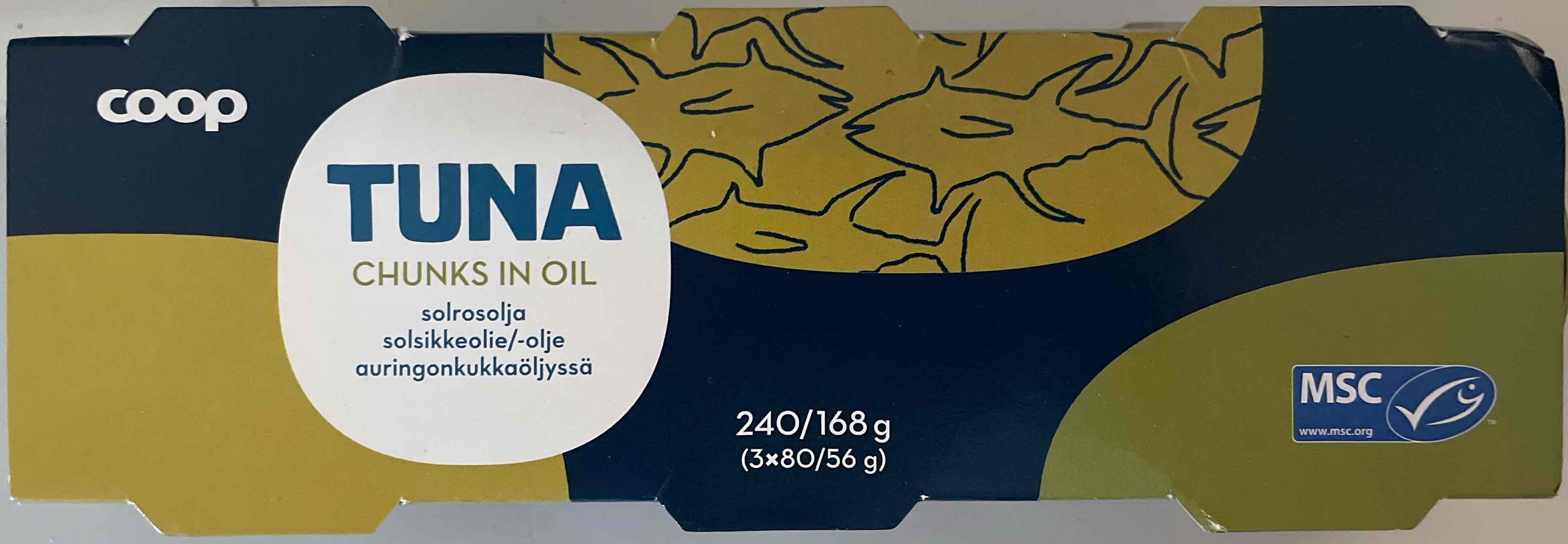 Tuna i solrosolja