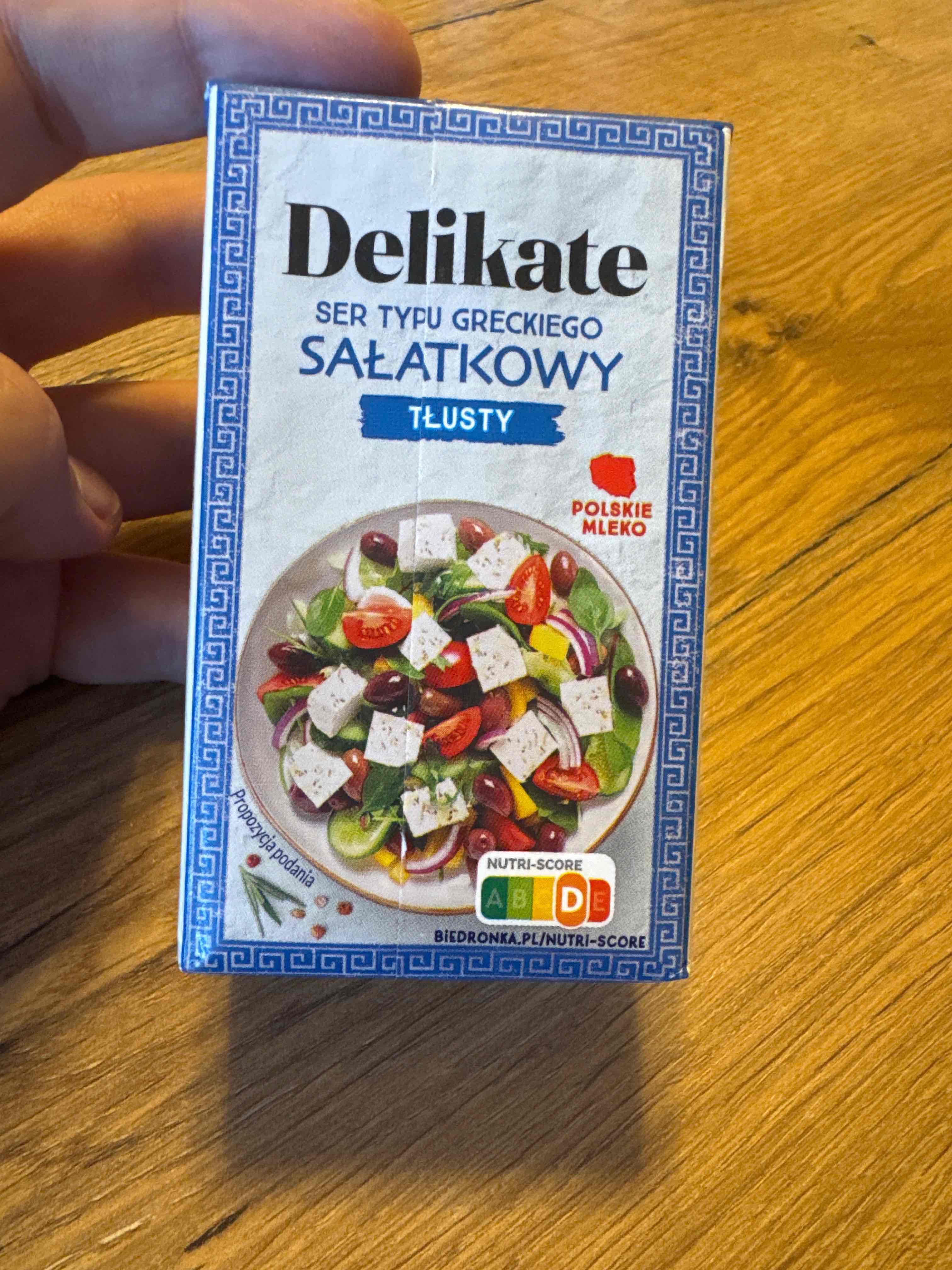 Ser typu greckiego sałatkowy tłusty