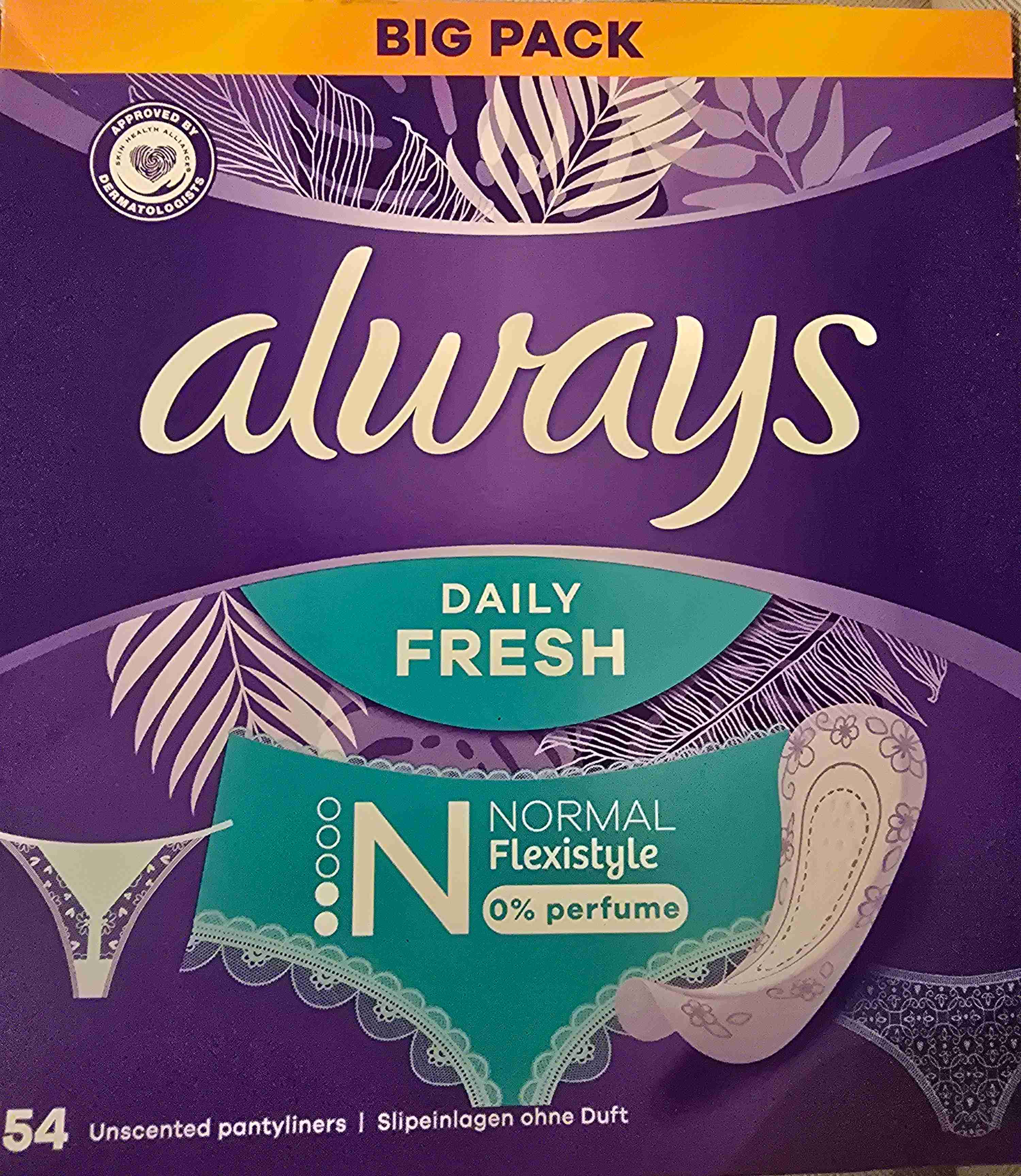 Panty liners - daily fresh