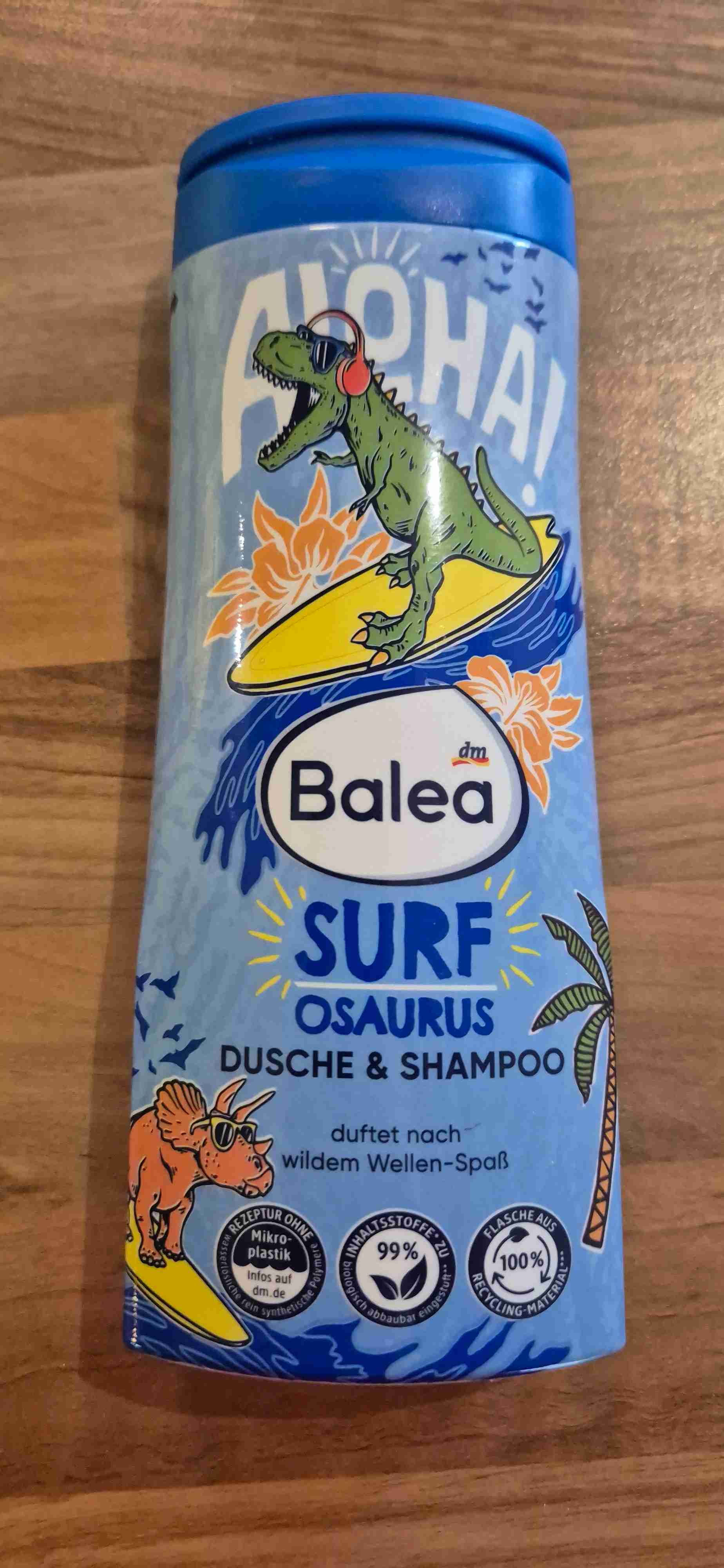 Dusche und Shampoo
